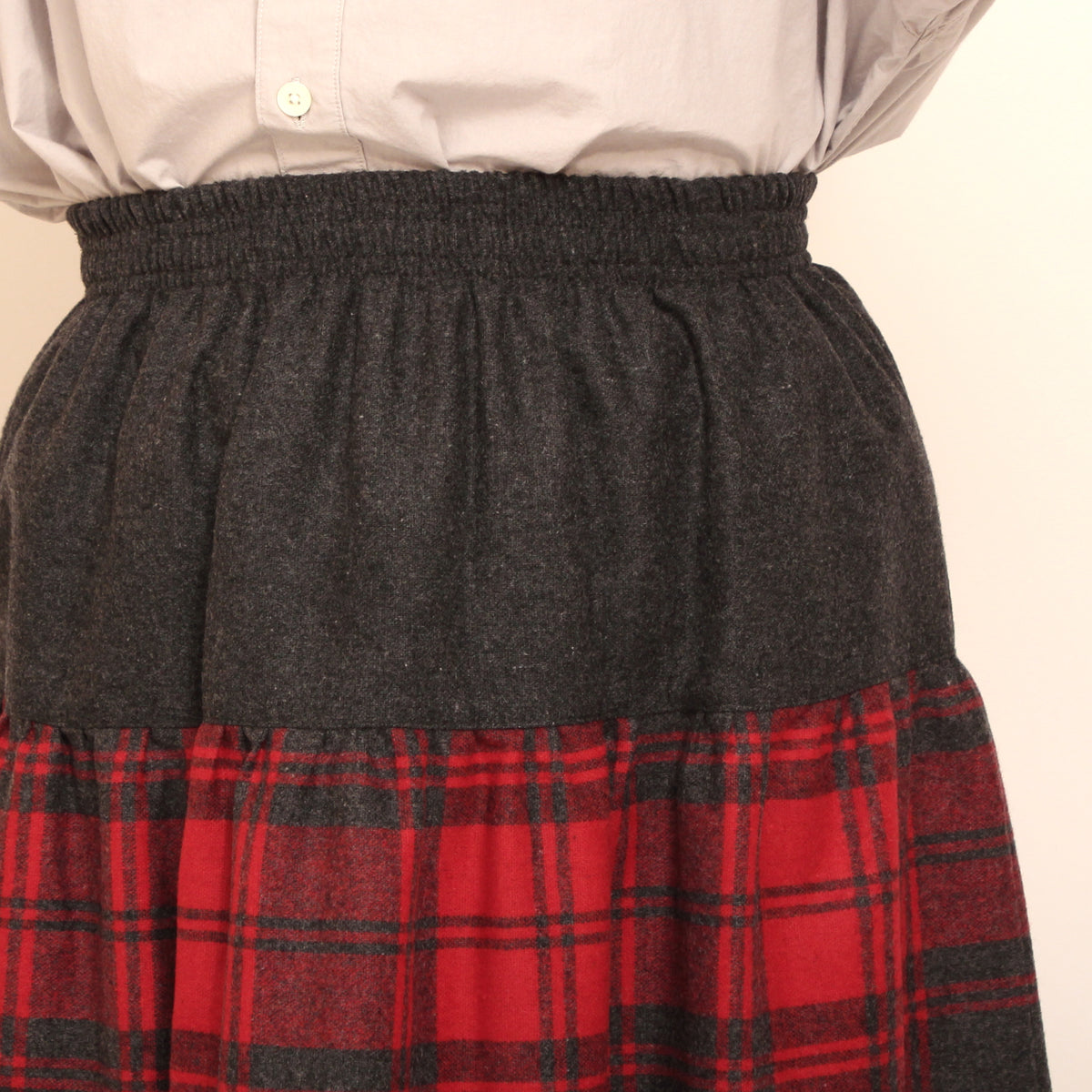 O'NEIL OF DUBLIN PATCHWORKスカート