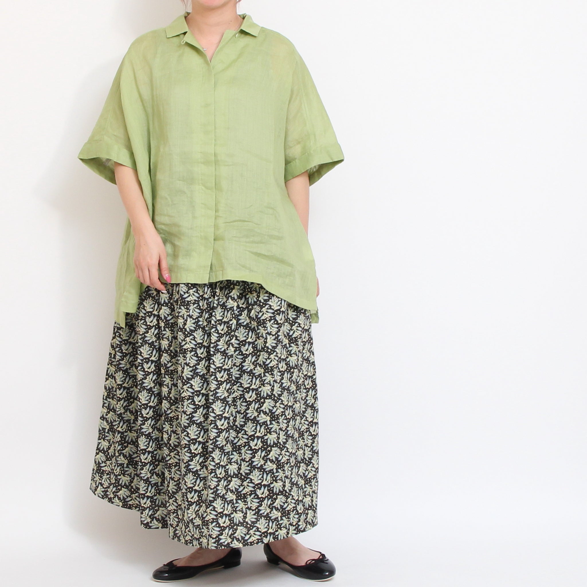 【本店限定商品】sosotto LIBERTYタックギャザースカート