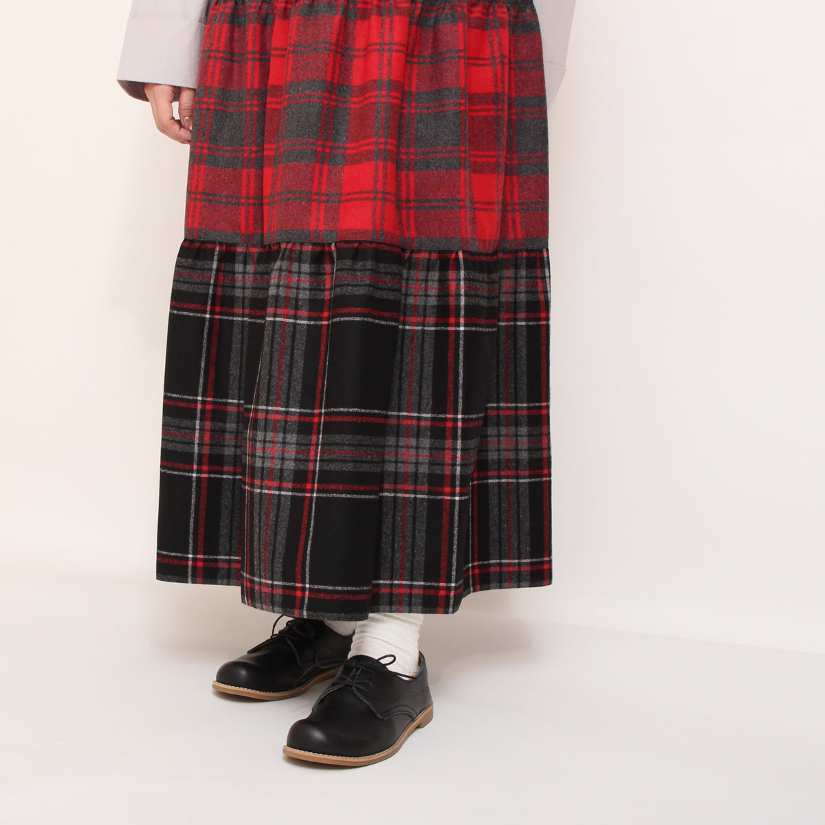 O'NEIL OF DUBLIN PATCHWORKスカート