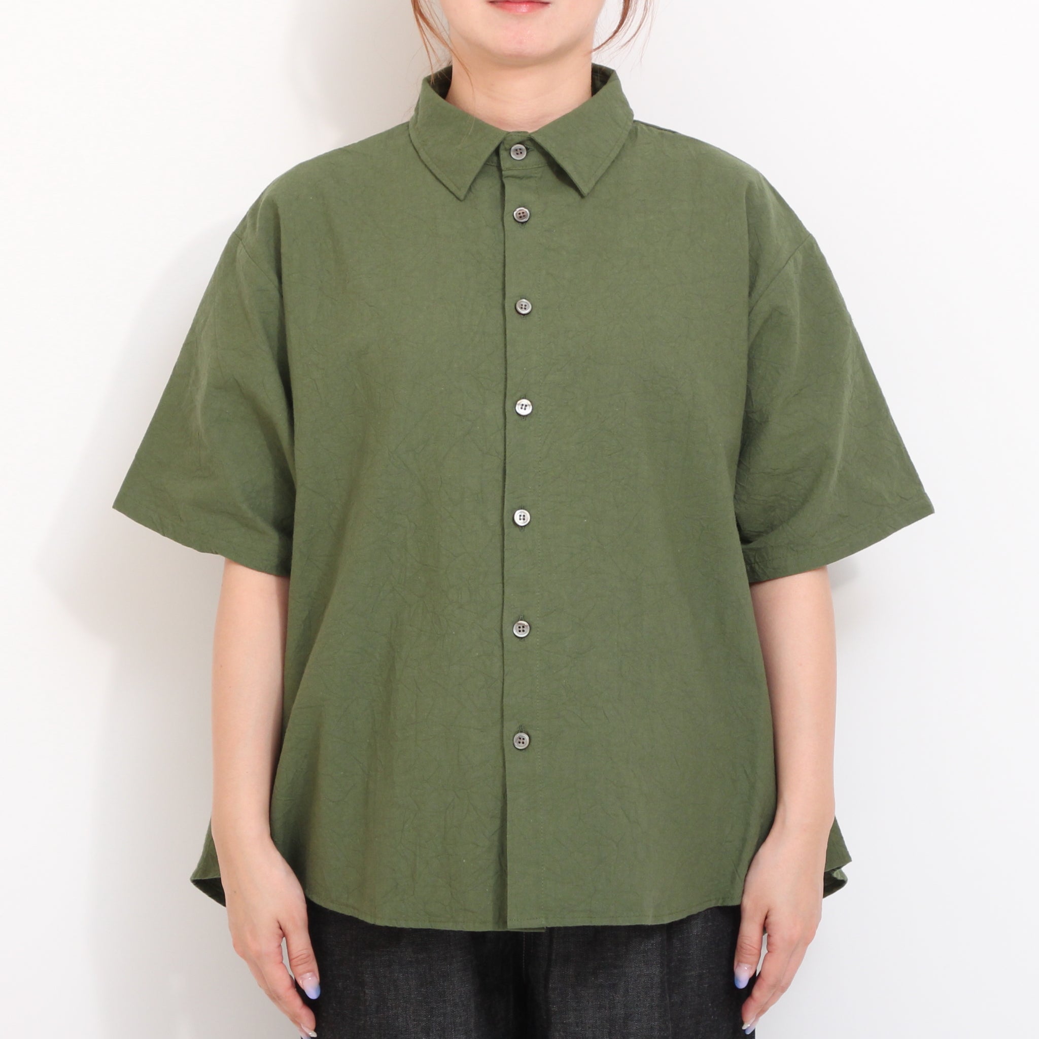 【20%OFF】 NARUシーチングワッシャーシャツ