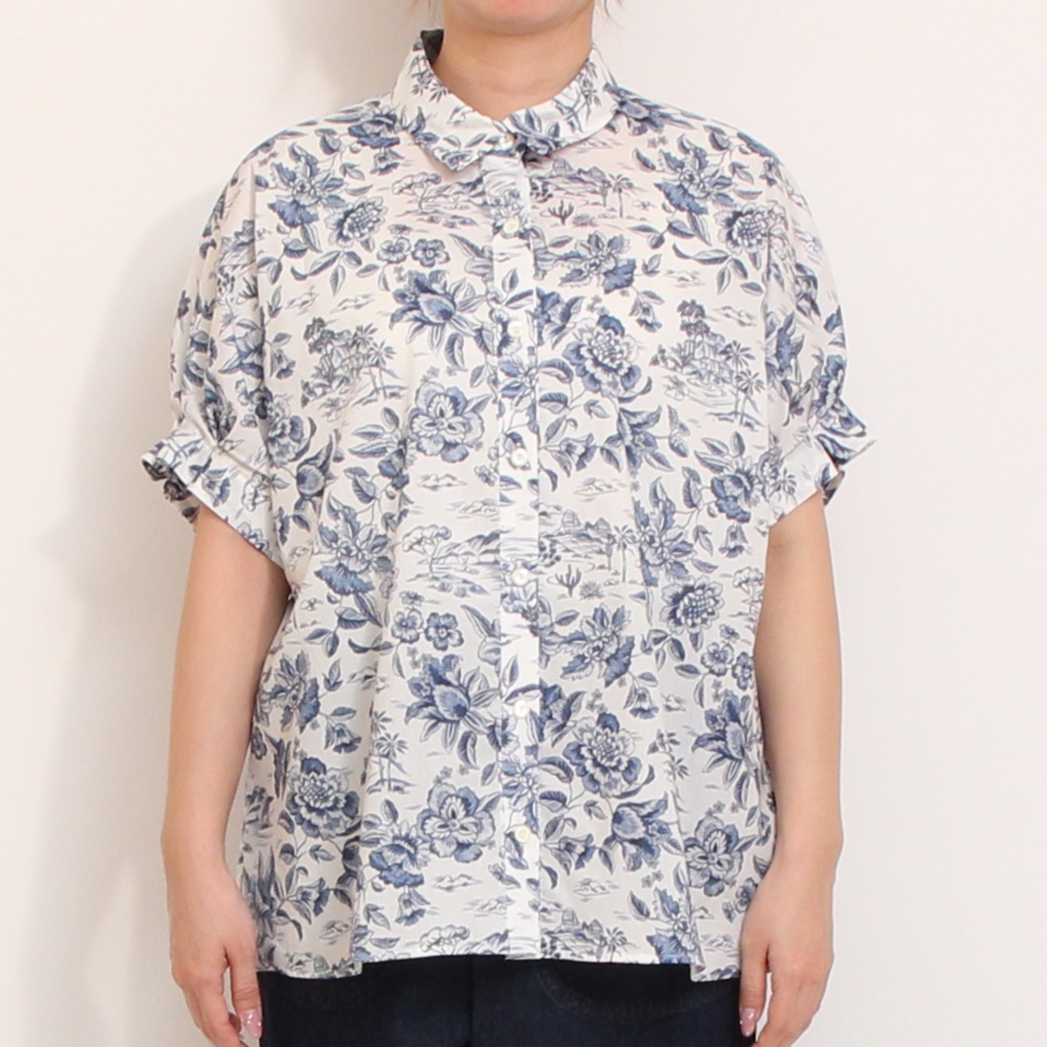 【BLUEラスト１点】LIBERTYドルマンシャツ72019