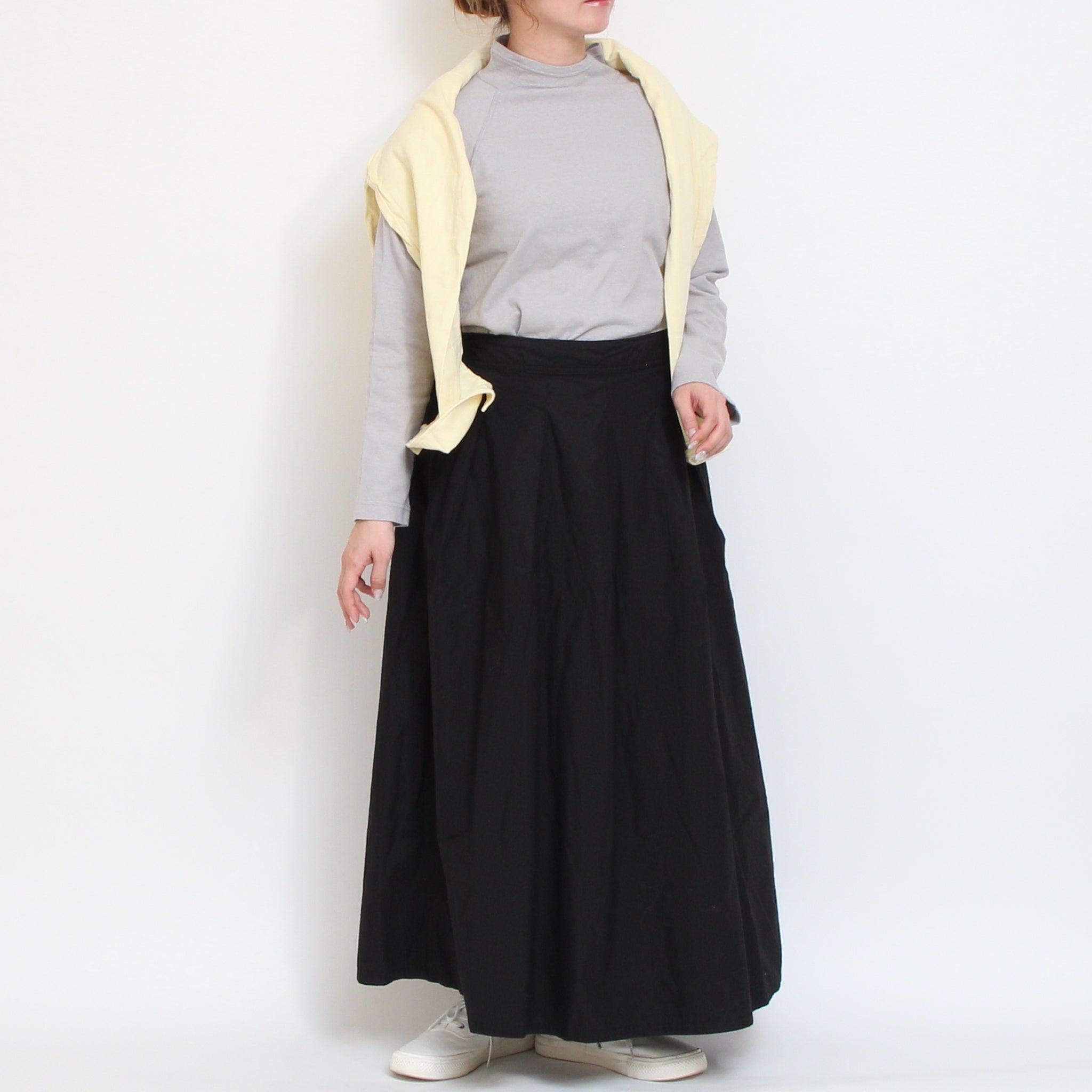 【NAVYのみ 残り僅か】to touchラフィーコットンスタンドTシャツ