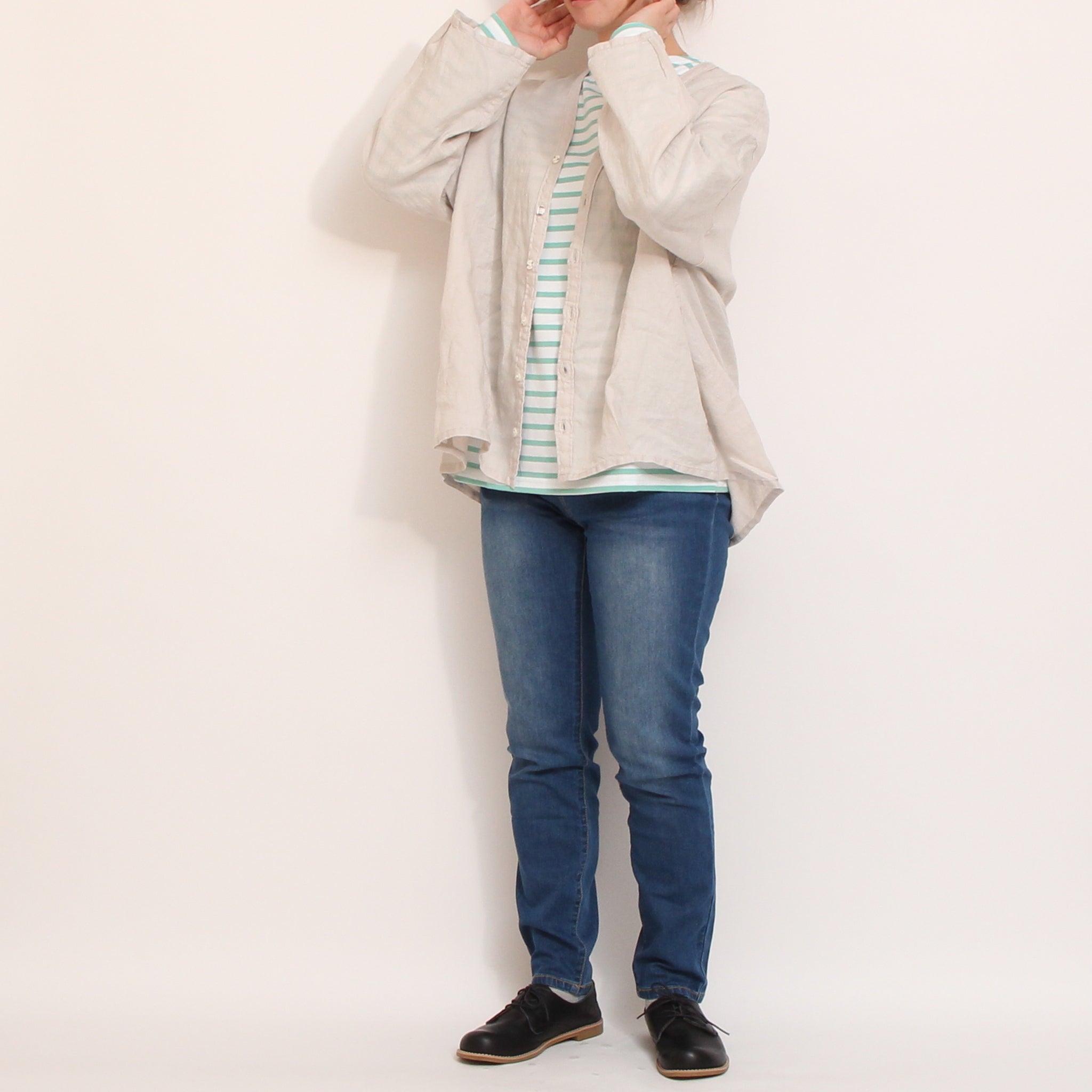 【8月31日まで期間限定20%OFF】Brocanteカルディガンシャツ 26