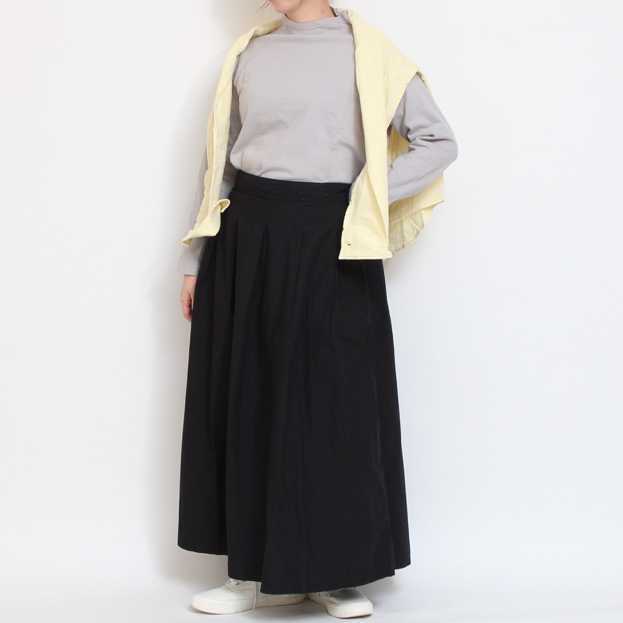 【NAVYのみ 残り僅か】to touchラフィーコットンスタンドTシャツ