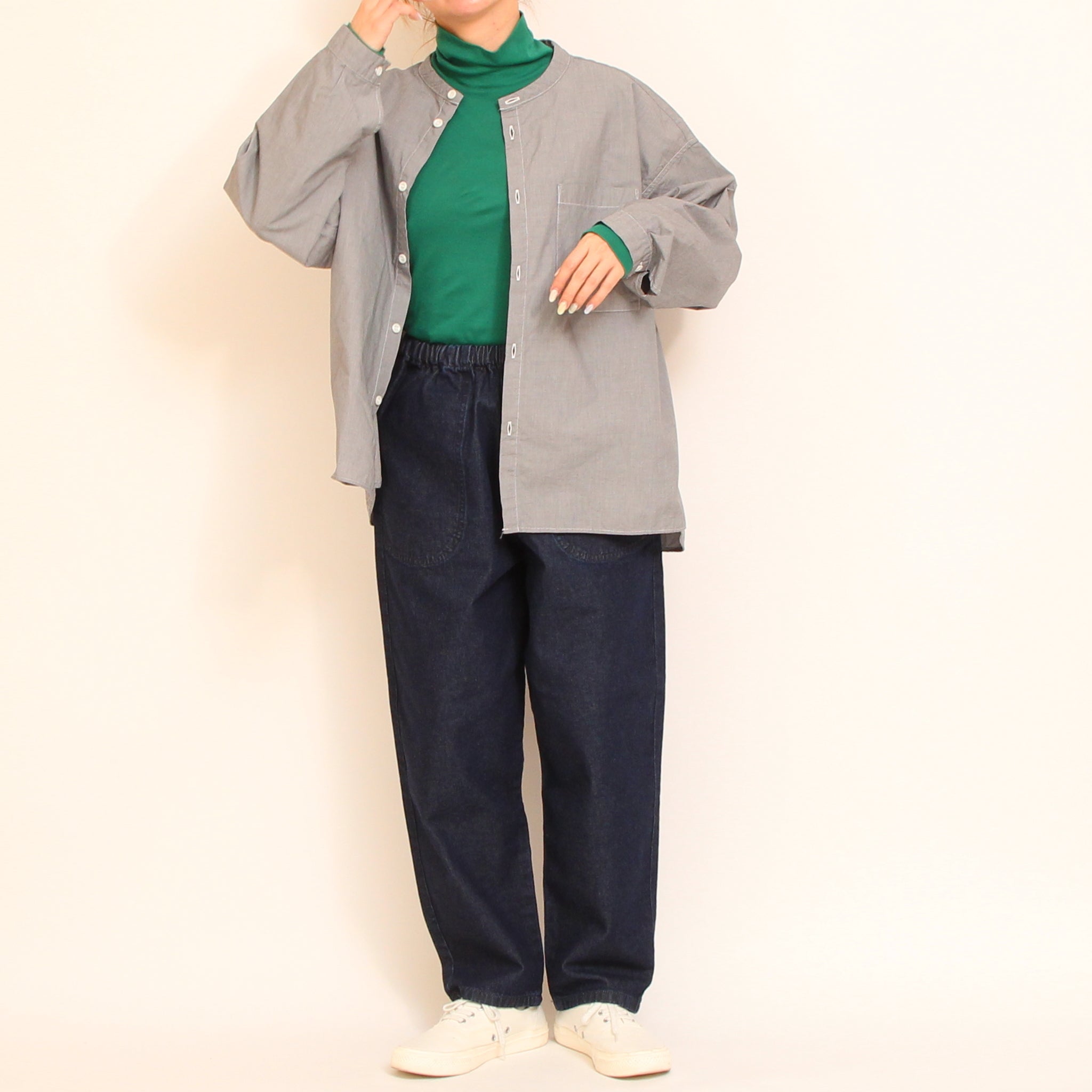 D.M.G BIGポケットワイドシャツ2601
