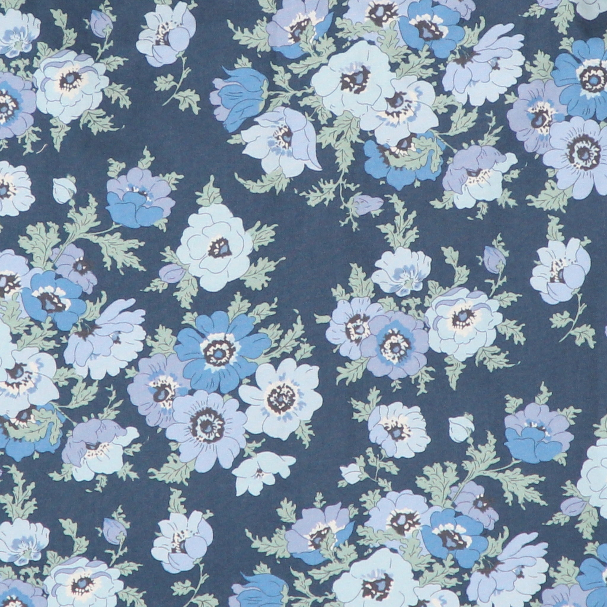 【NAVYラスト１点】Cotton Flannel切替ギャザーシャツ(2601)