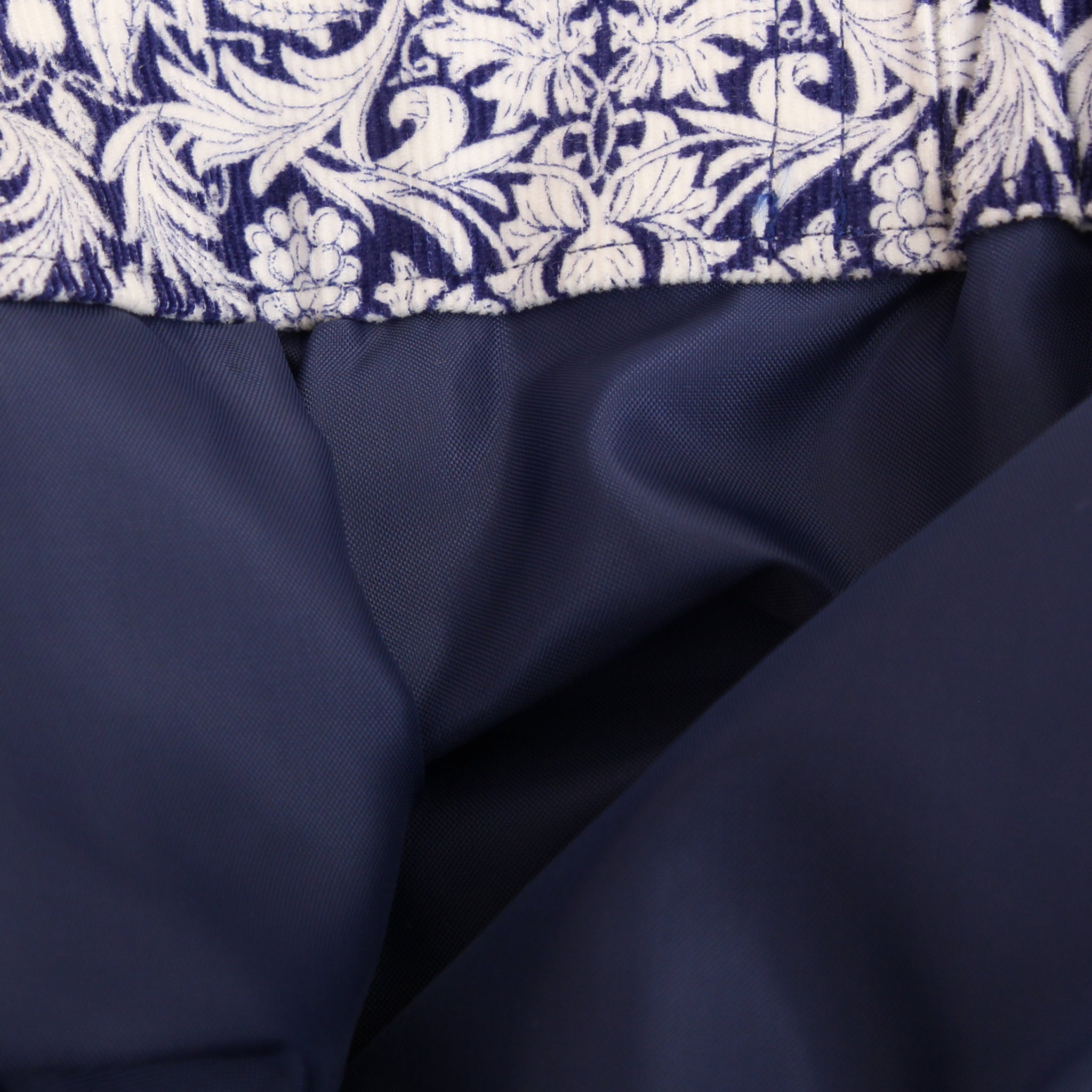 【NAVYラスト1点】 コーデュロイLIBERTYサイド釦スカート84cm(2511)