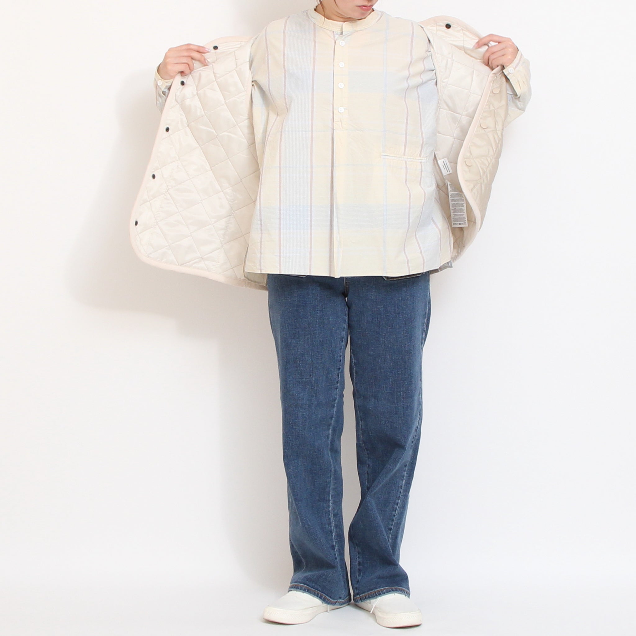 【20％OFF】【BLUE残り僅か】D.M.Gプルオーバーシャツ16861X