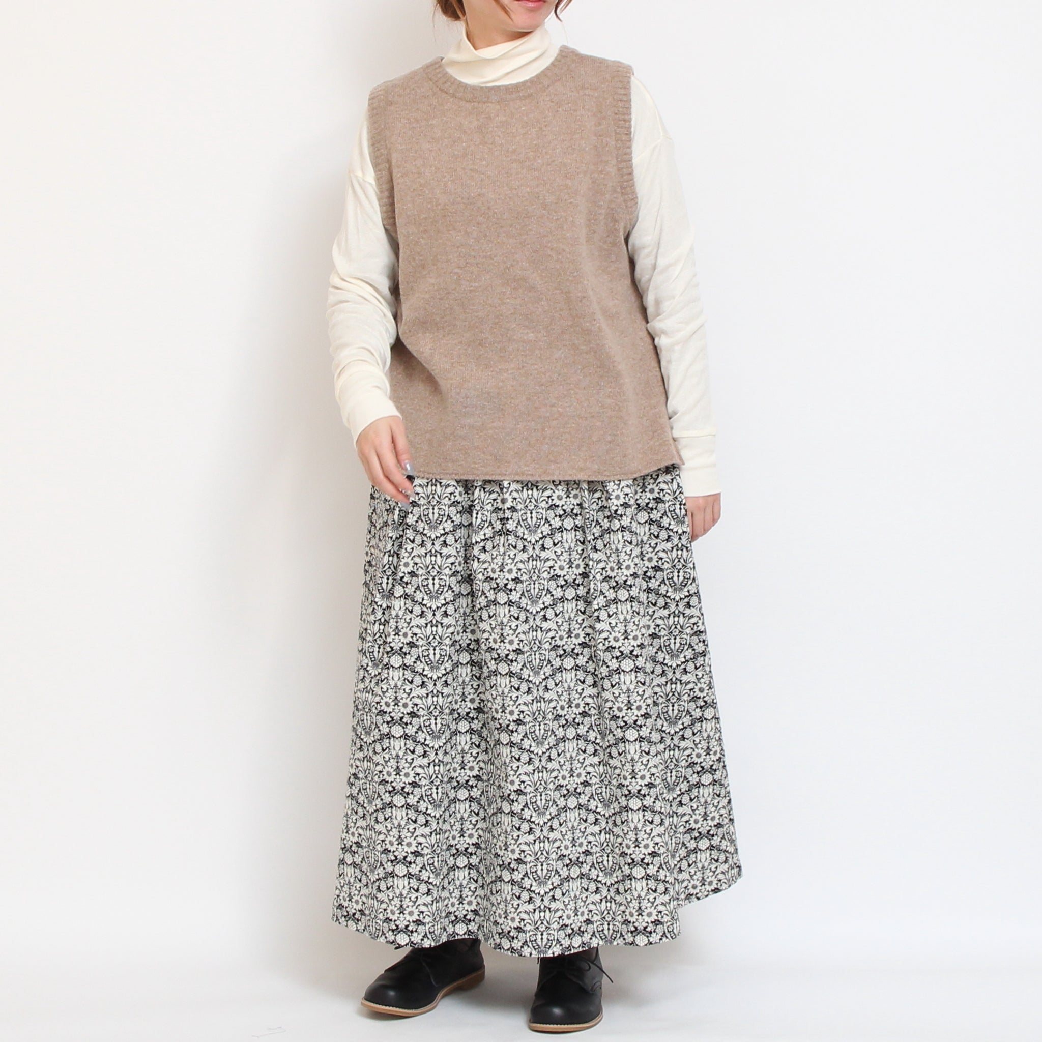 【20%OFF】【BEIGEのみ ラスト1点】NARUタスマニアラムベスト25