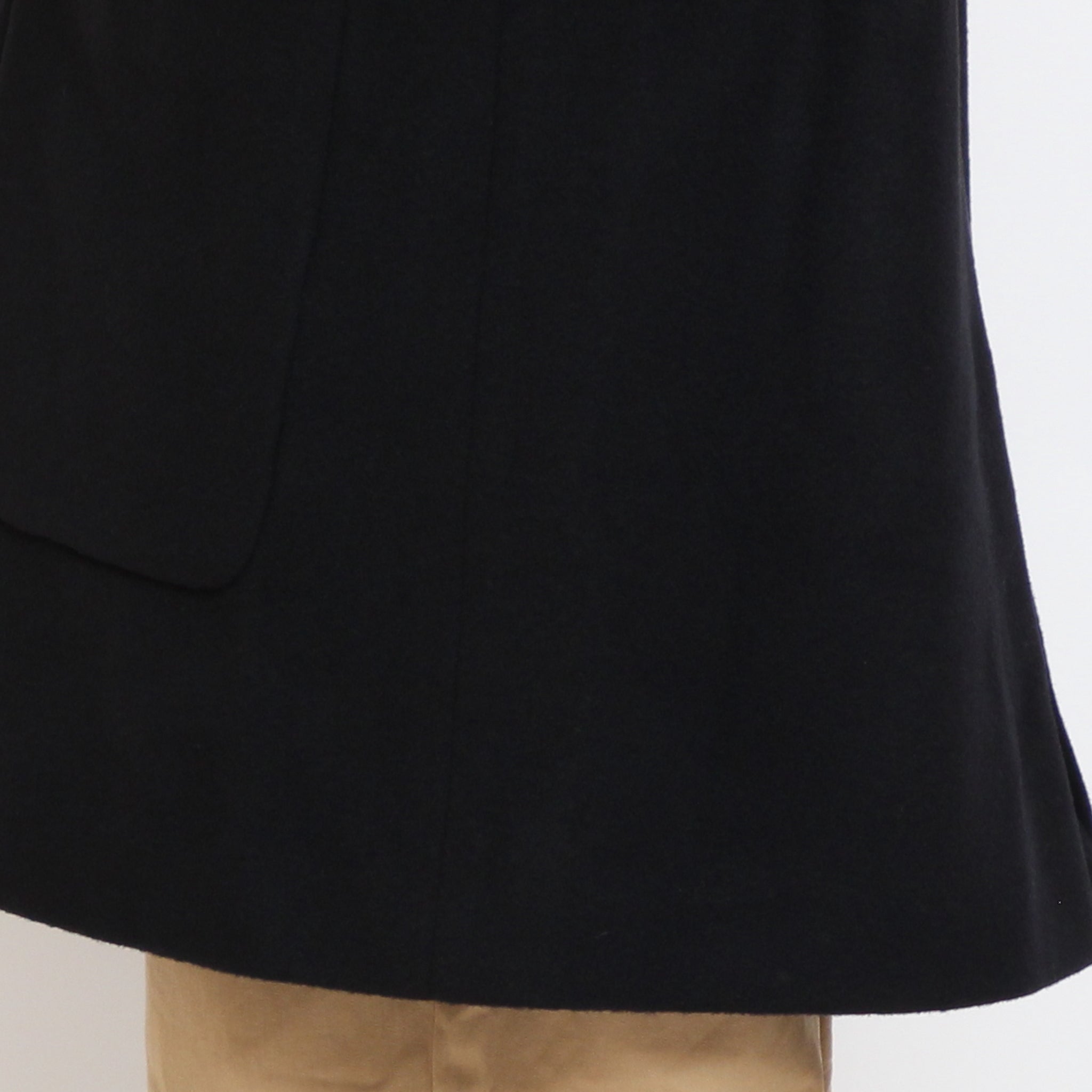 【BLACK残り僅か】裏リバティノーカラーコート(2510)