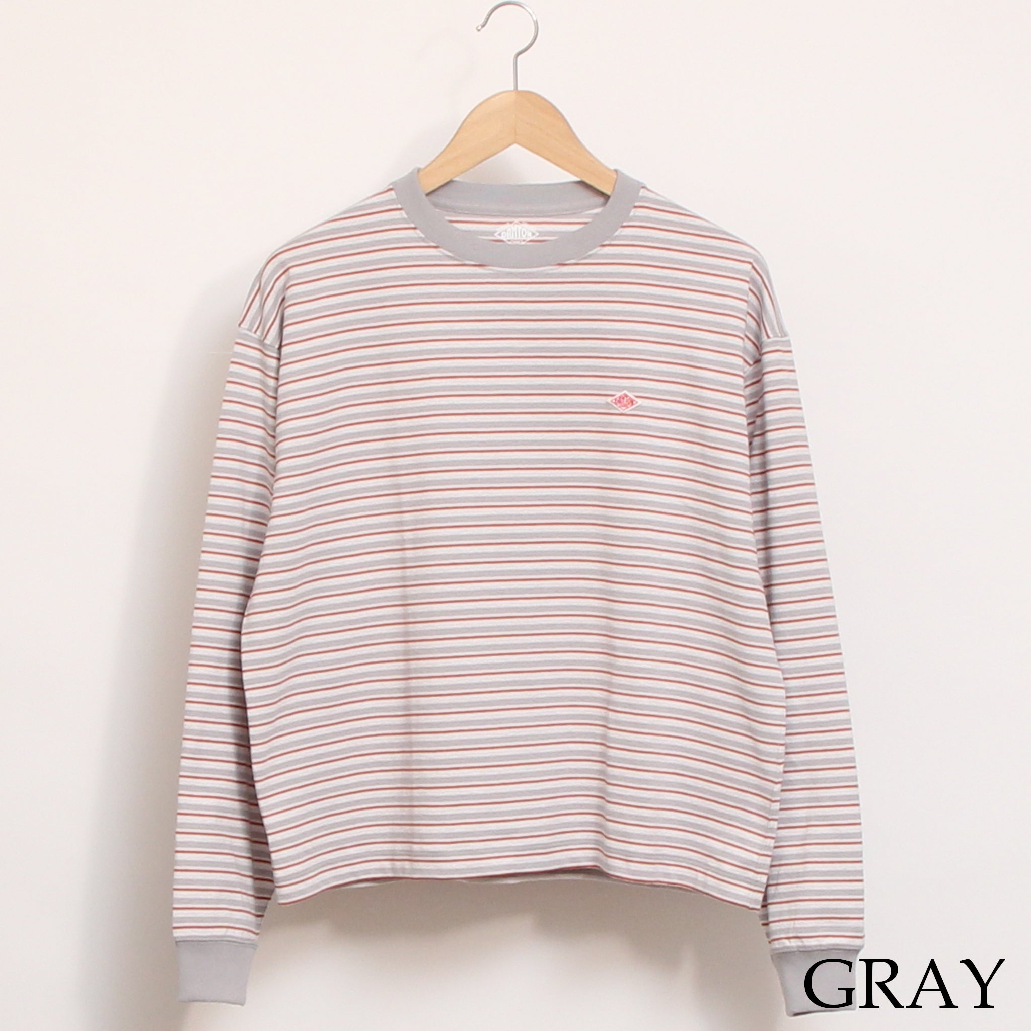 DANTON長袖Tシャツ(STRIPE)