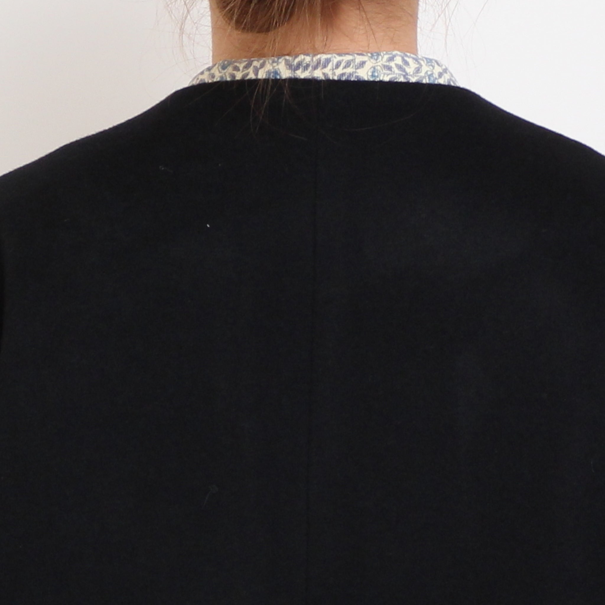 【BLACK残り僅か】裏リバティノーカラーコート(2510)