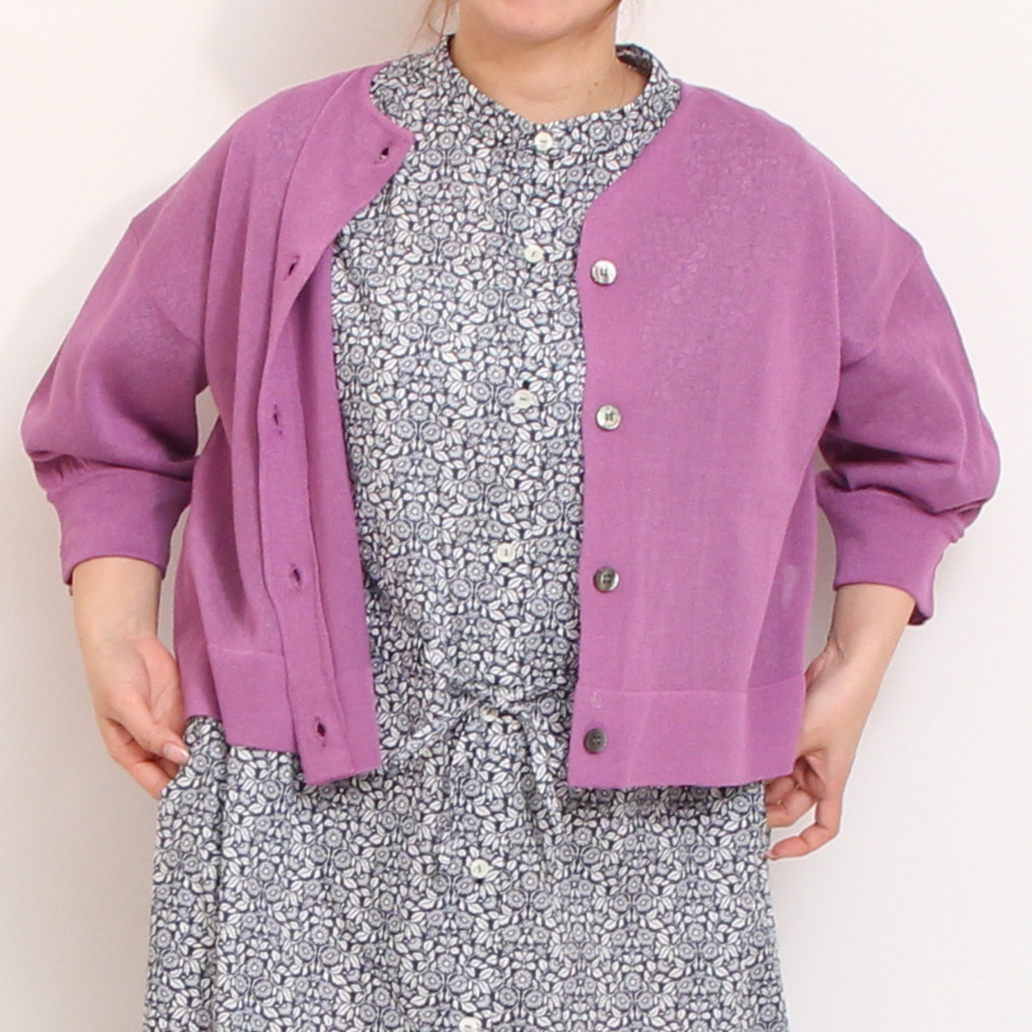 【30%OFF】【IVORY残り僅か】Pont de Chalonsシアーカーディガン