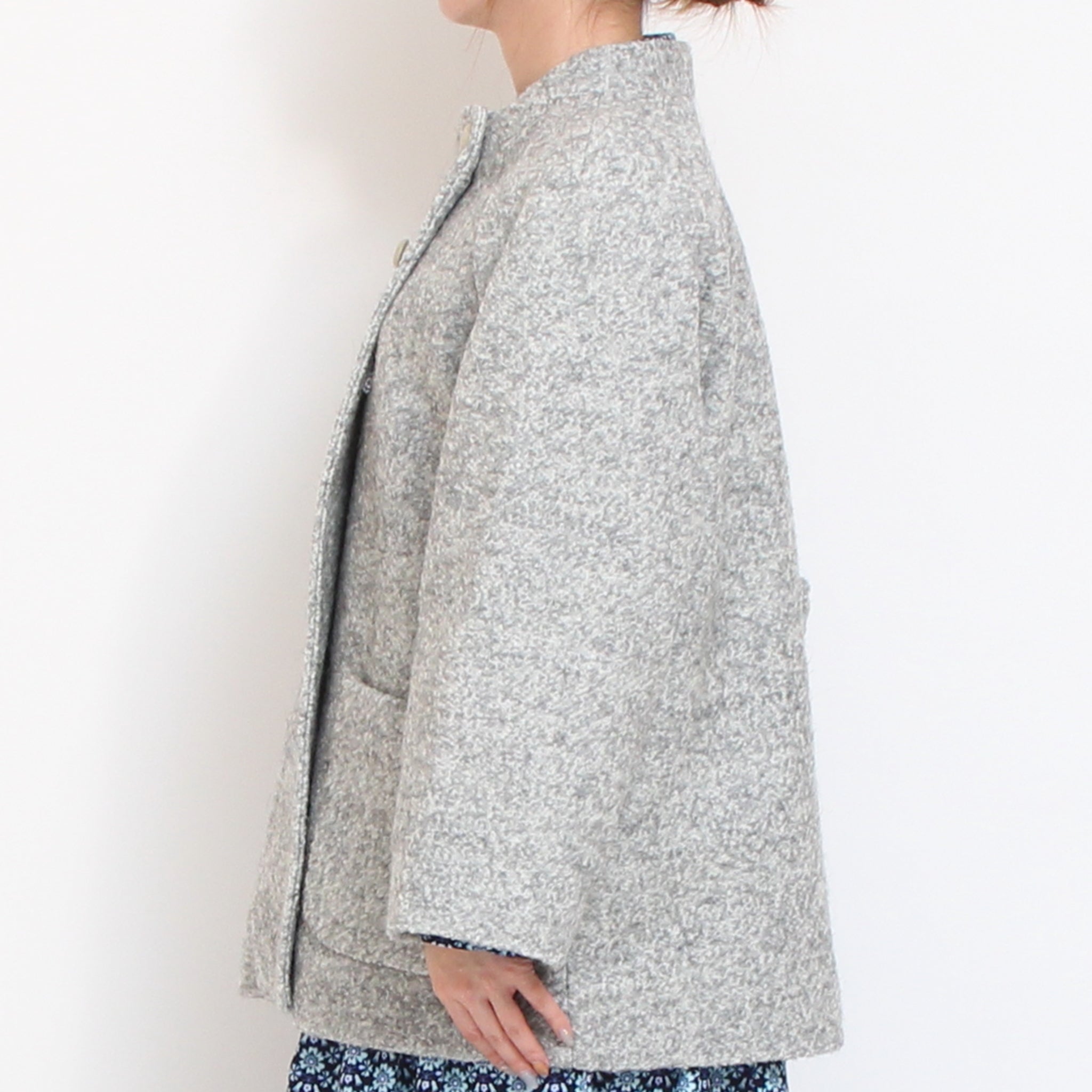 【BLACKラスト1点】Pont de Chalonsダブルショートコート