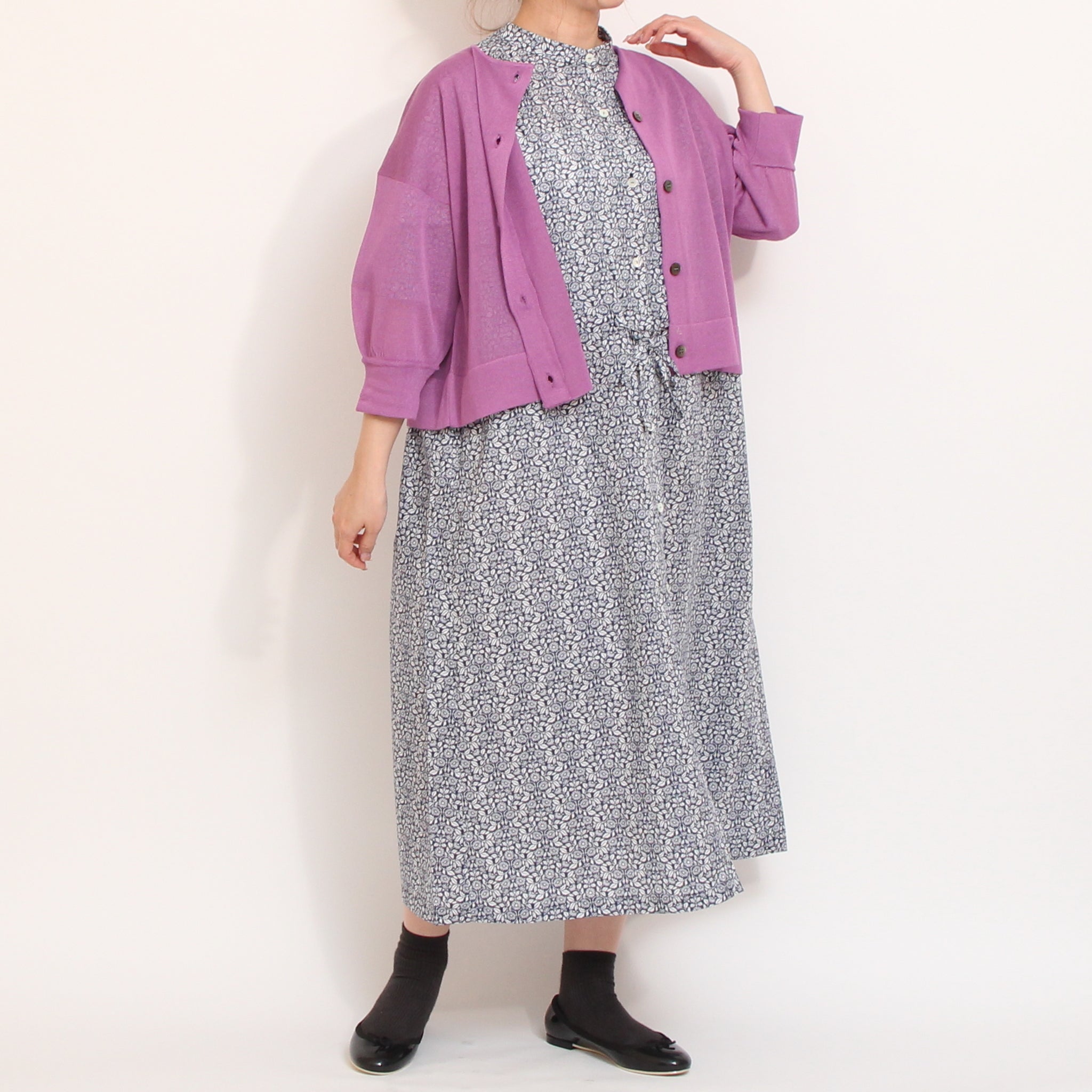 【30%OFF】【IVORY残り僅か】Pont de Chalonsシアーカーディガン