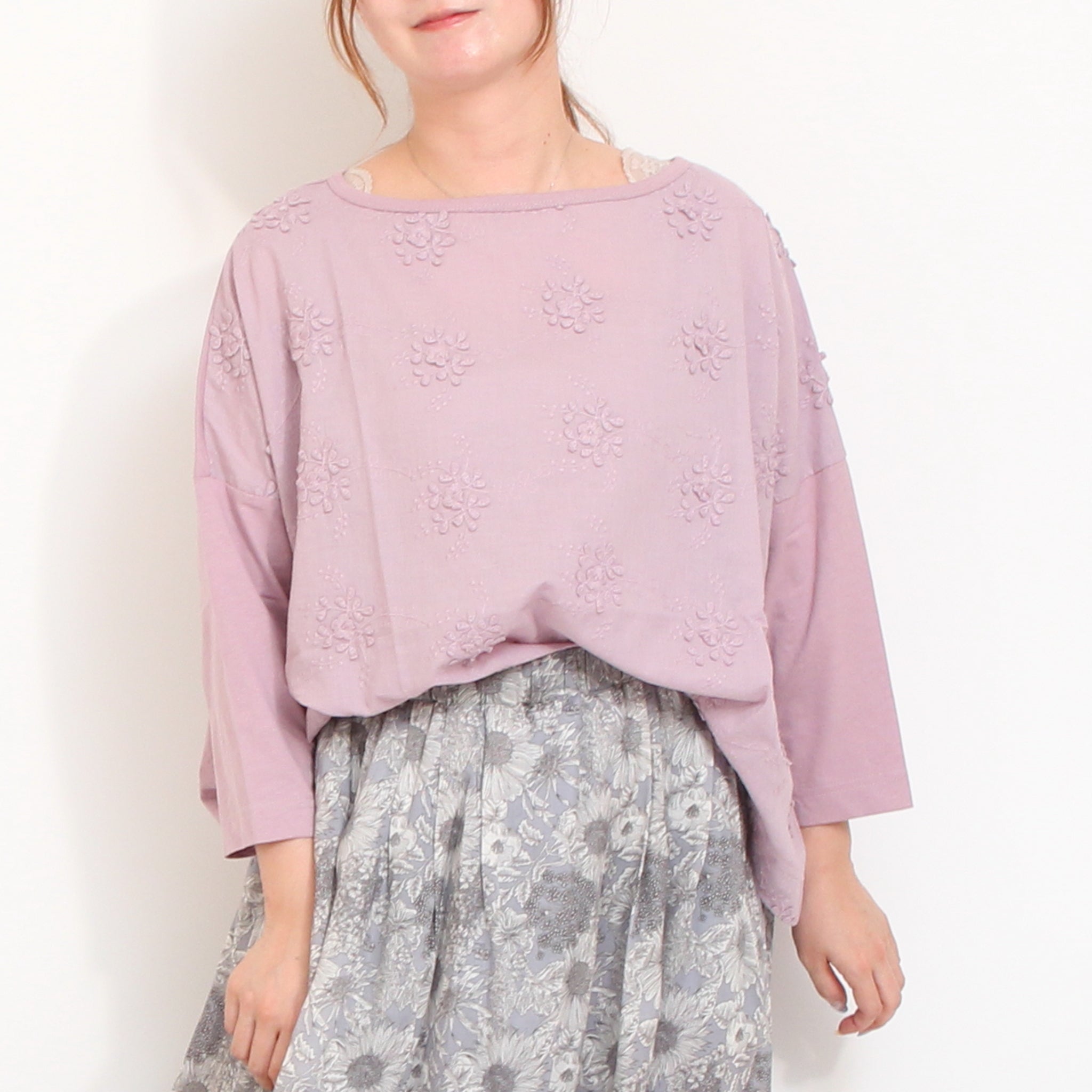 【期間限定15%OFF】Kelenフラワーレースプルオーバー(2604)