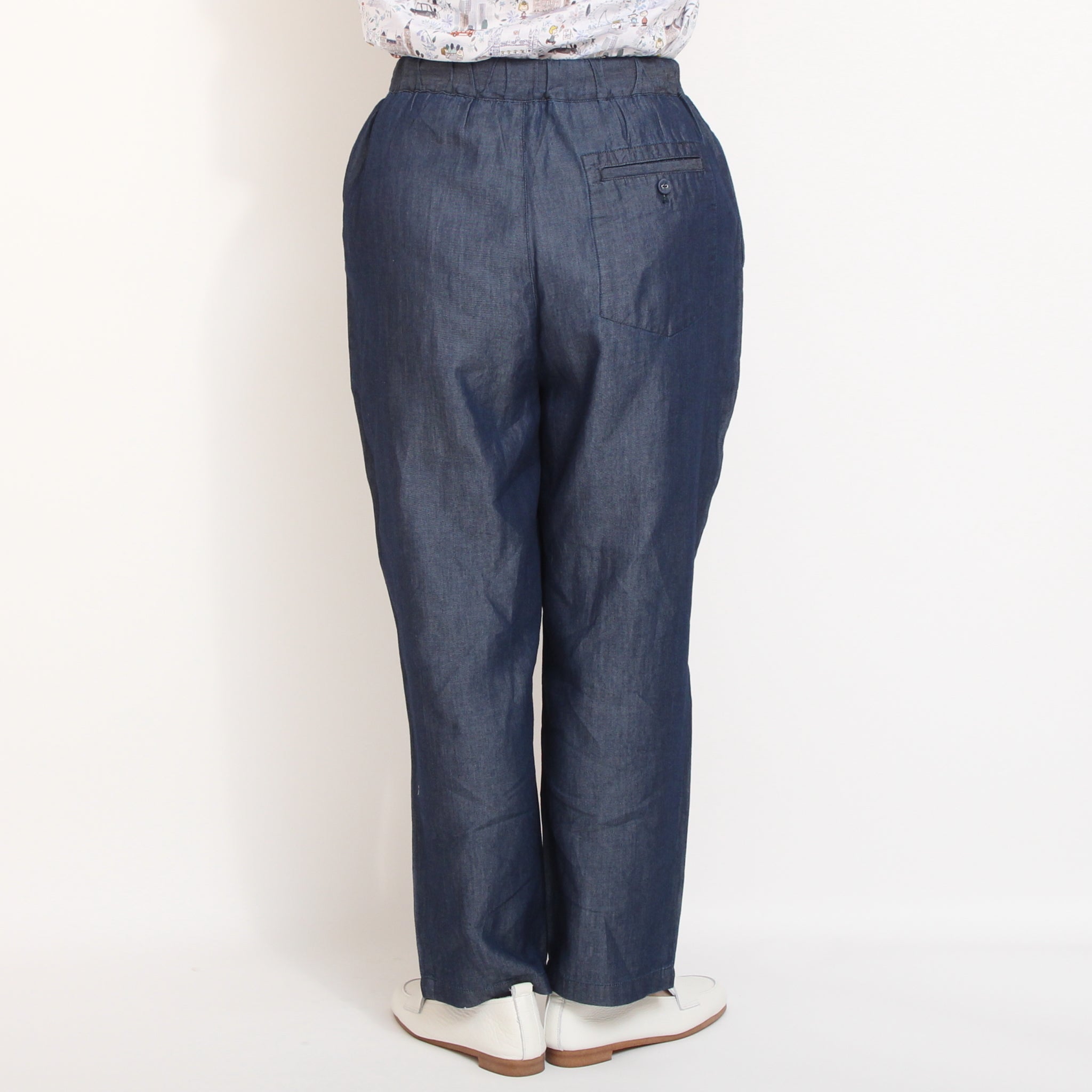 Pont de Chalons テンセルデニムクロップドパンツ