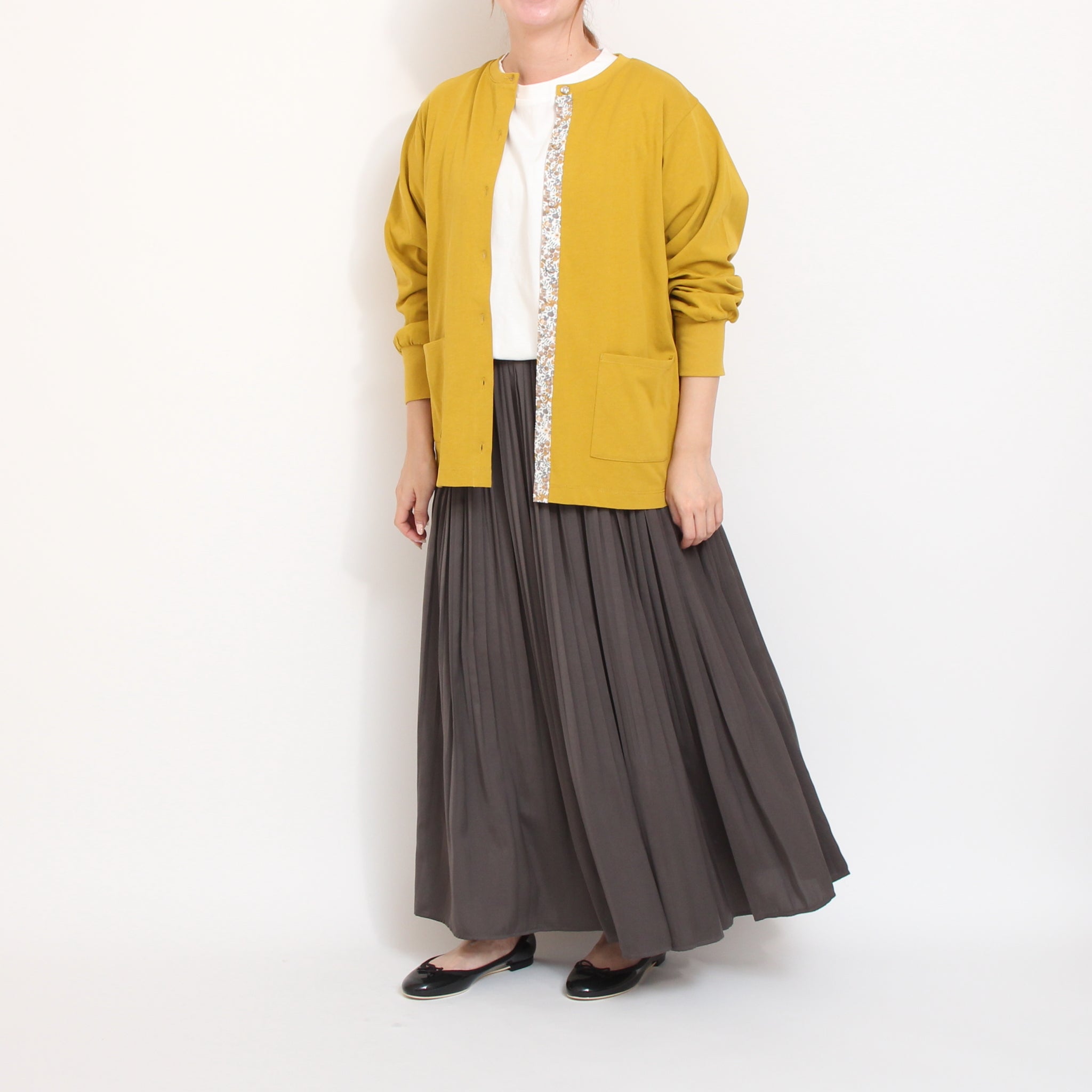 sosottoサテンプリーツスカート26