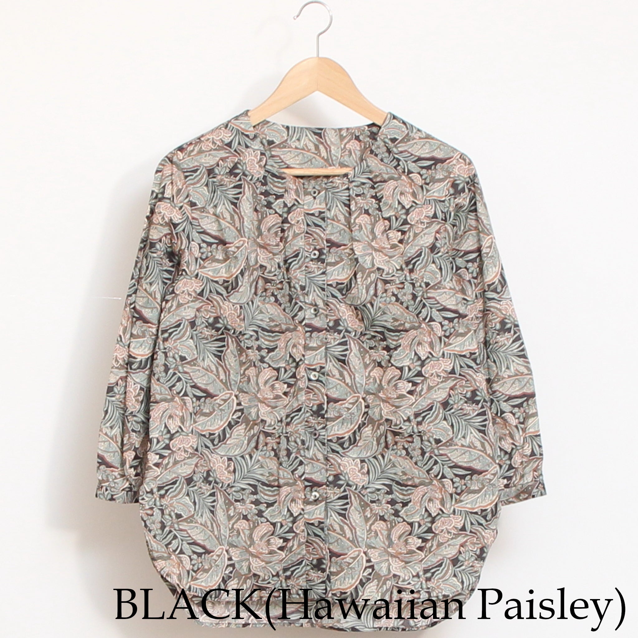 LIBERTYクルーネック前後差シャツ71012