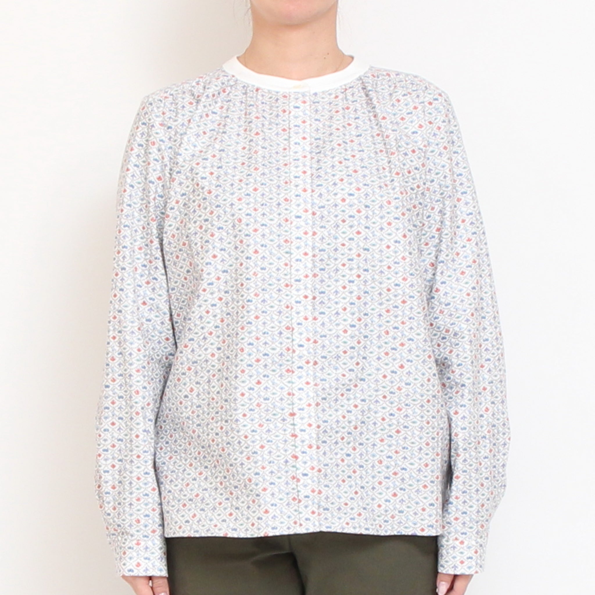 Cotton Flannelクレリックシャツ(2601)