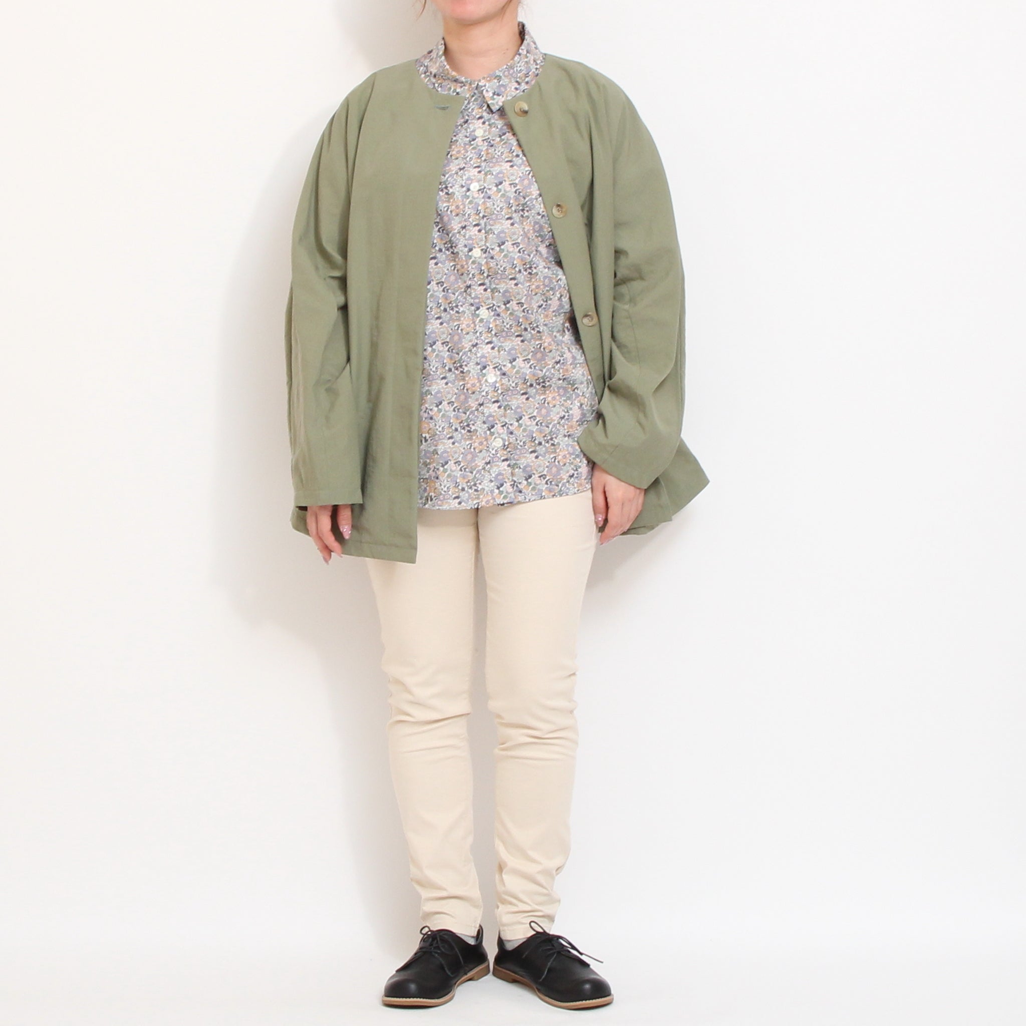 INDIMARKリリーステーパードパンツ(BEIGE)