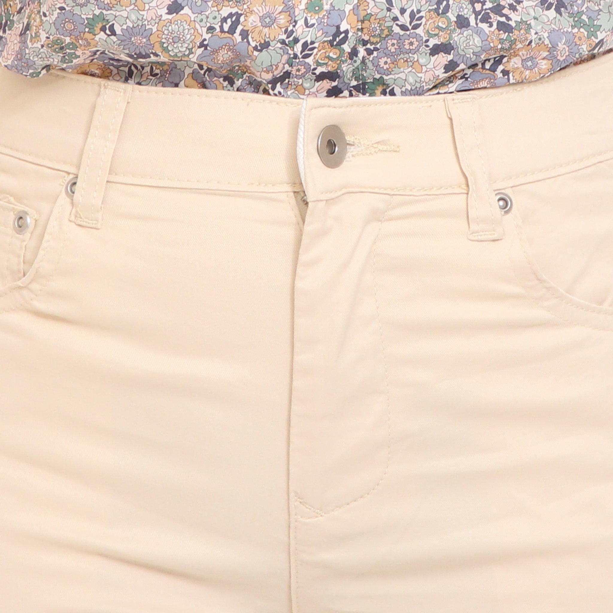 INDIMARKリリーステーパードパンツ(BEIGE)