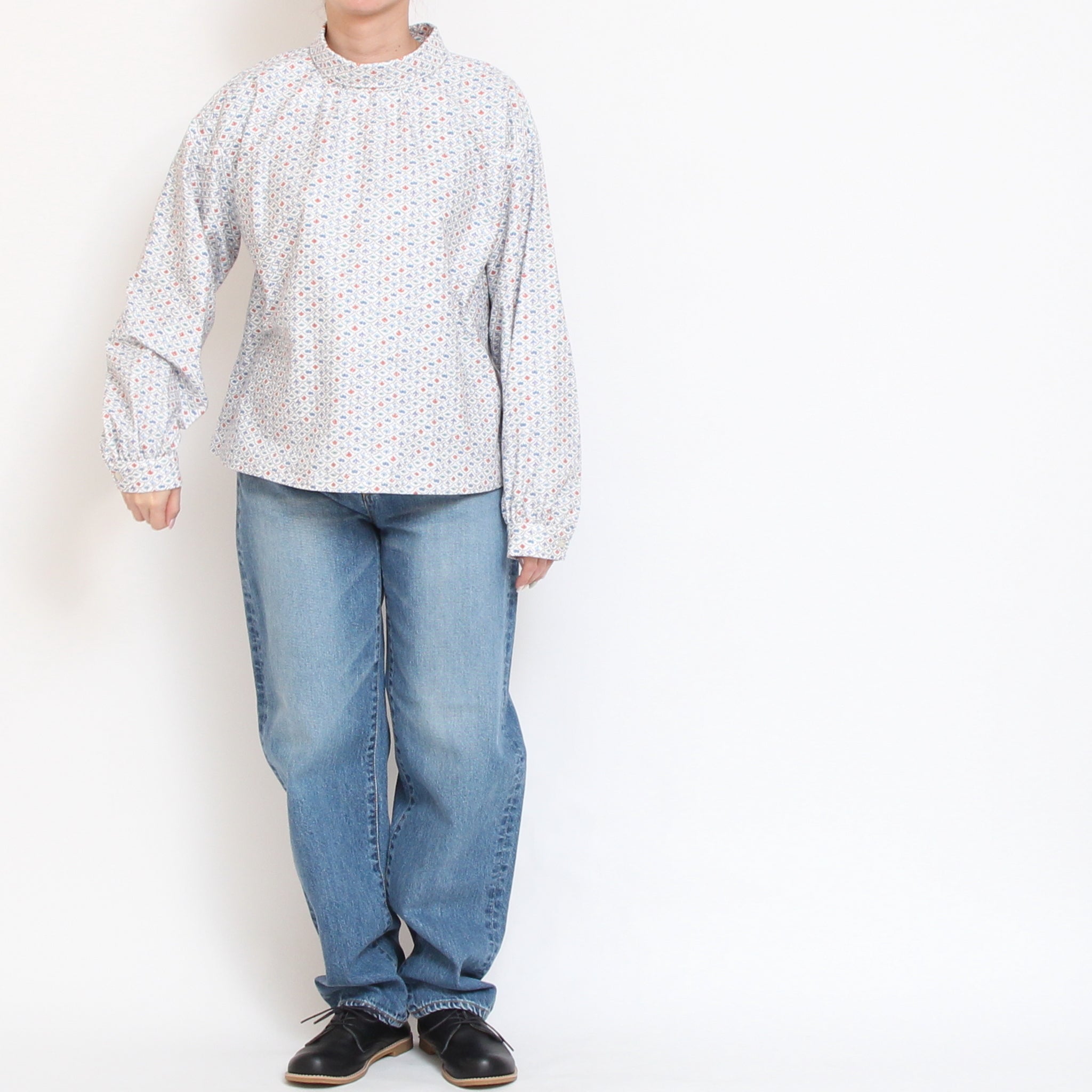D.M.Gカーブラインデニムパンツ(USED)