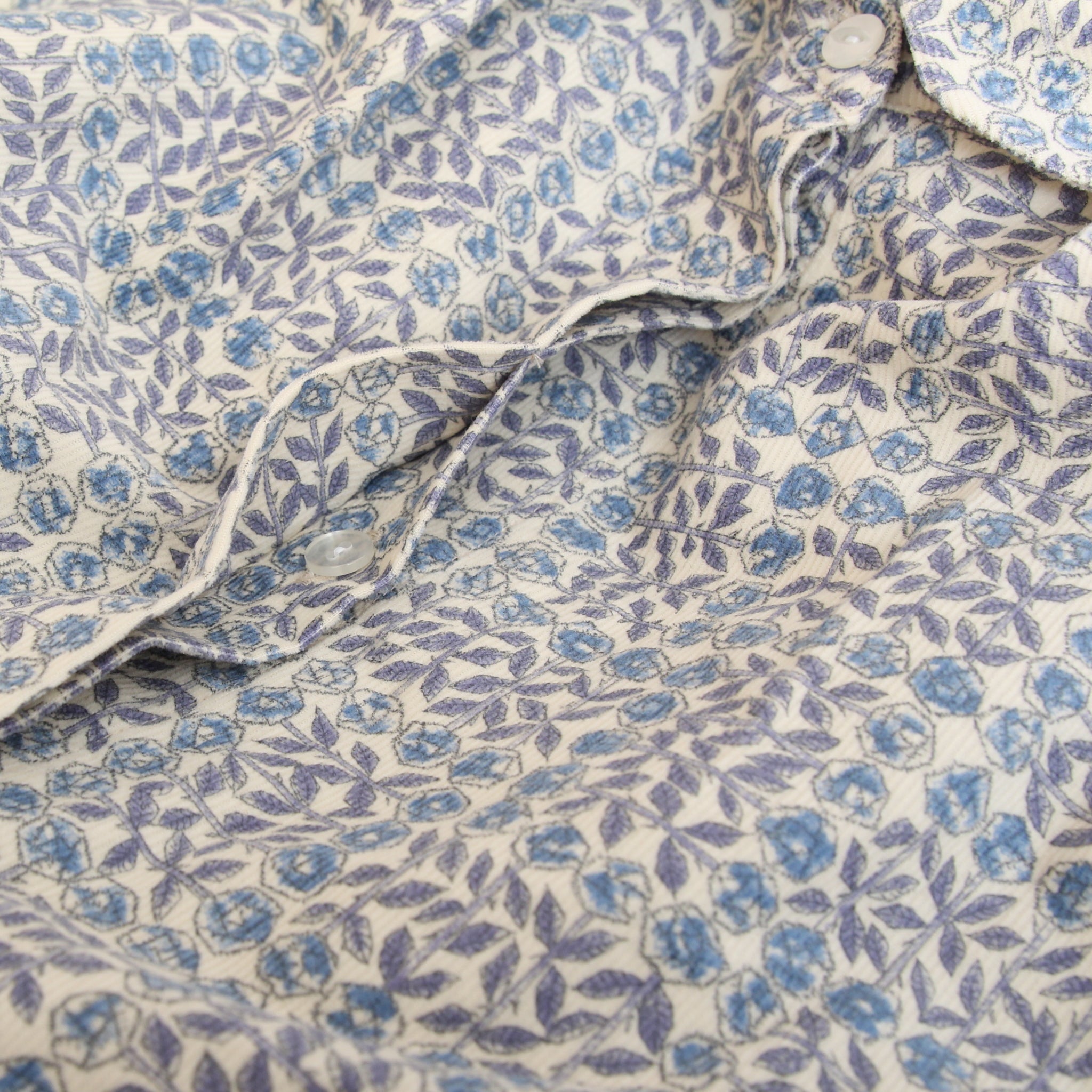 コーデュロイLIBERTY比翼タックシャツ(2511)