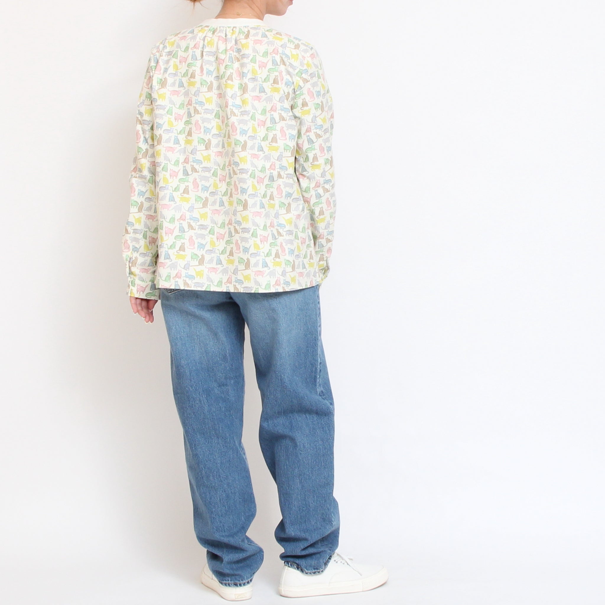 D.M.Gカーブラインデニムパンツ(USED)