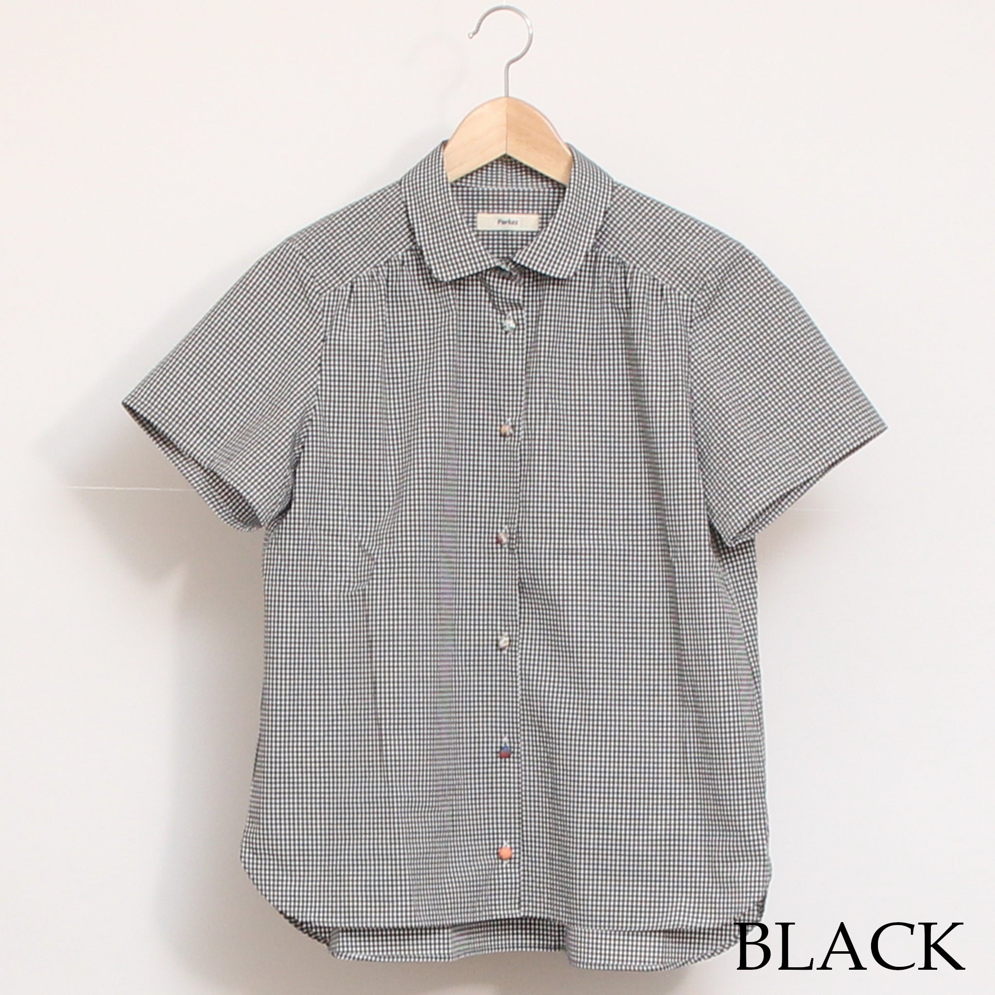 【20%OFF】 【取り扱い店舗限定商品】リバティ釦半袖レギュラーシャツ