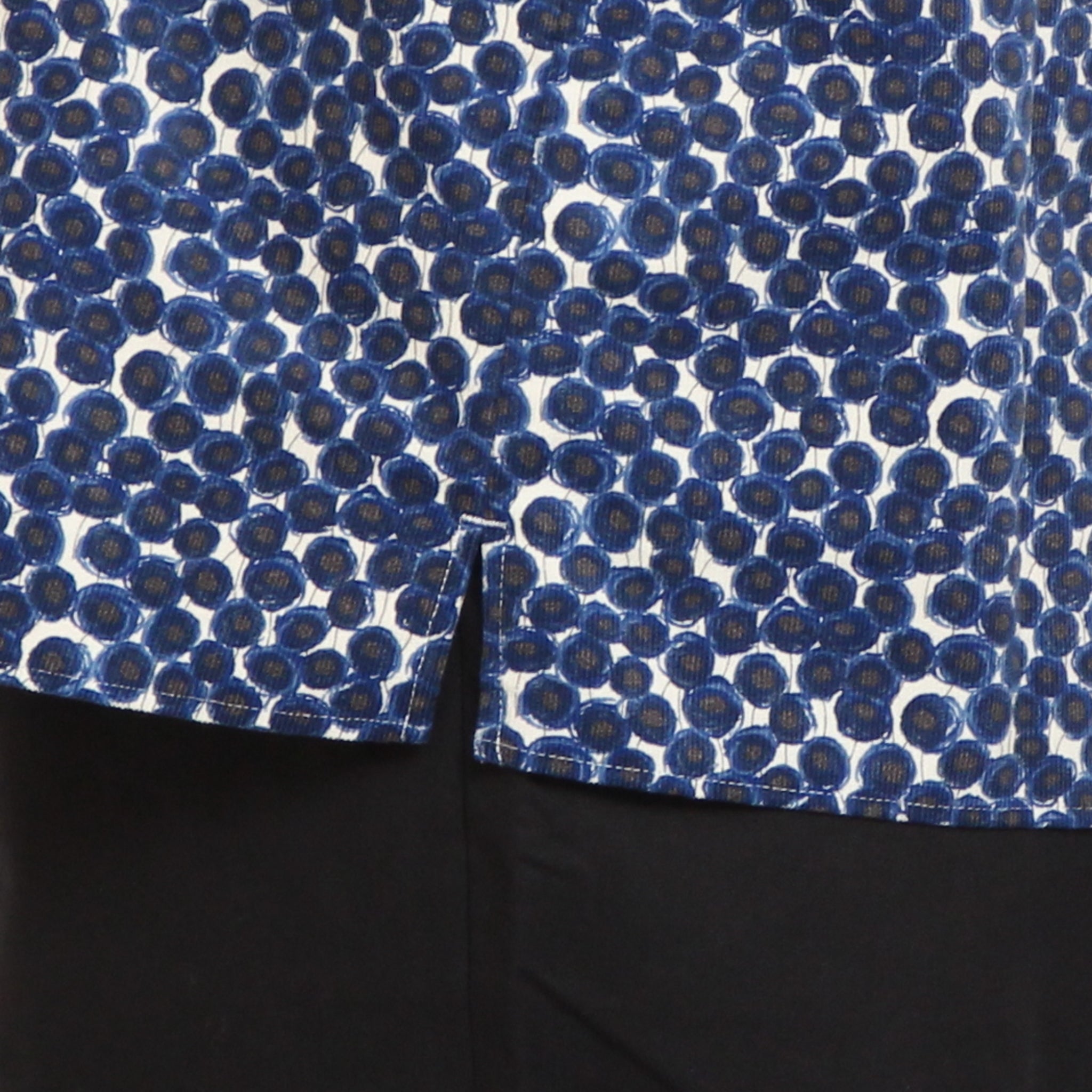 コーデュロイLIBERTYスタンドフリルシャツ2511