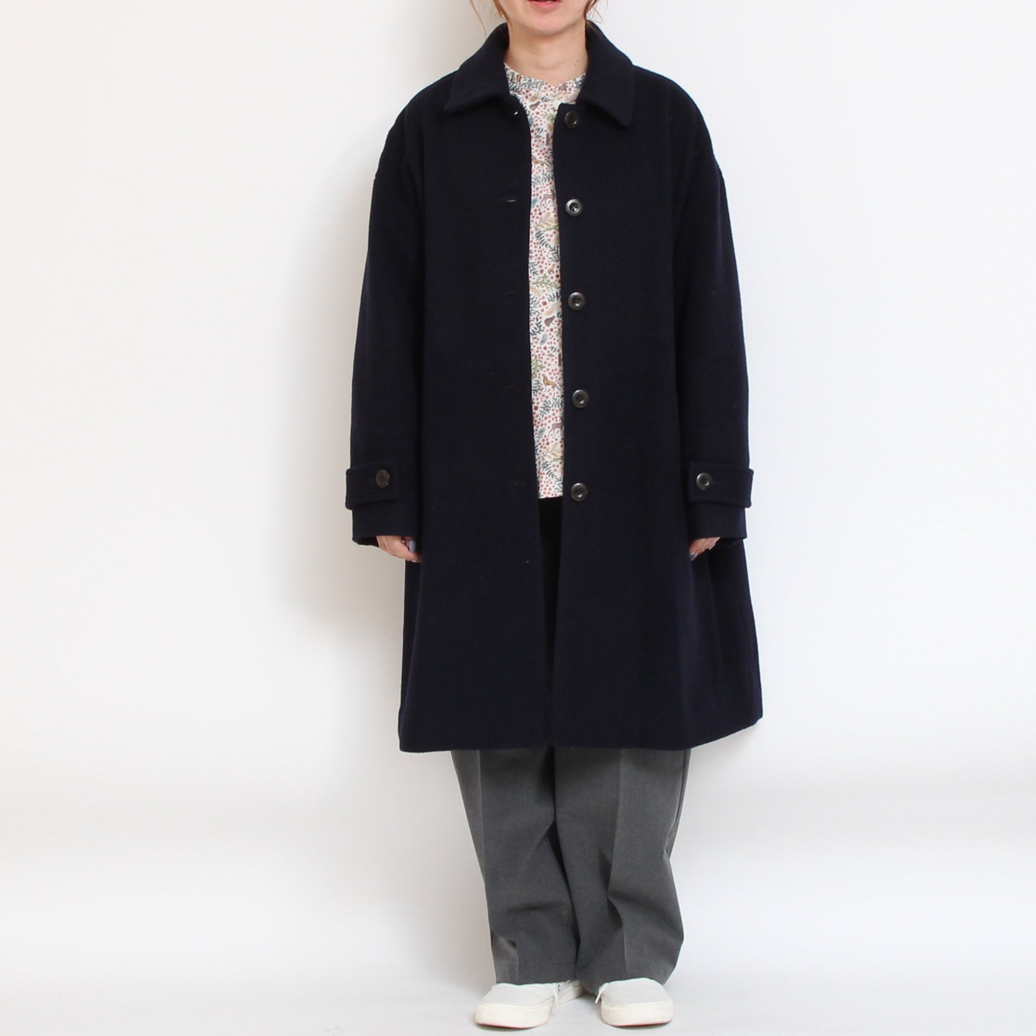 【再値下げ・30%OFF】【CAMELのみ ラスト1点】裏リバティステンカラーコート(2511)