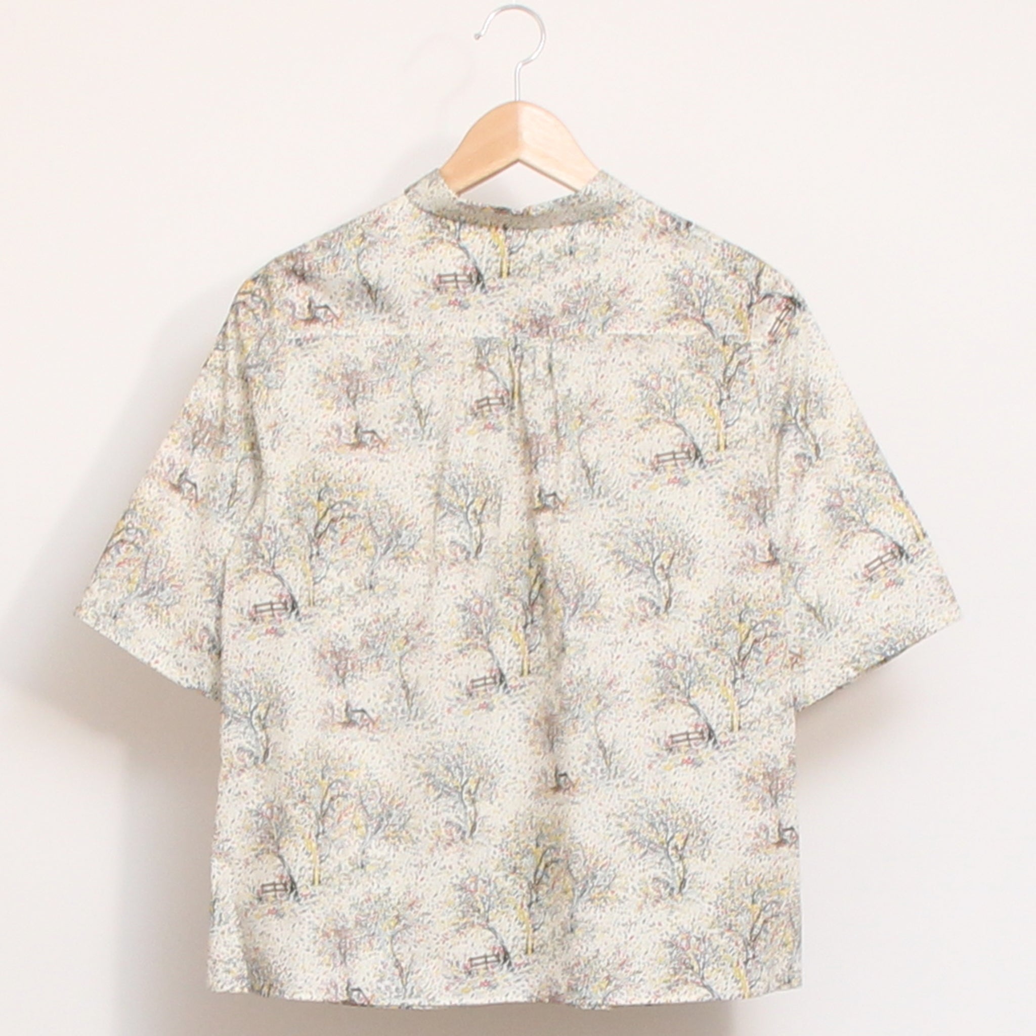 【期間限定30%OFF】【PINKサイズ１のみ ラスト１点】コットンリヨセル5分袖フィットシャツ2604