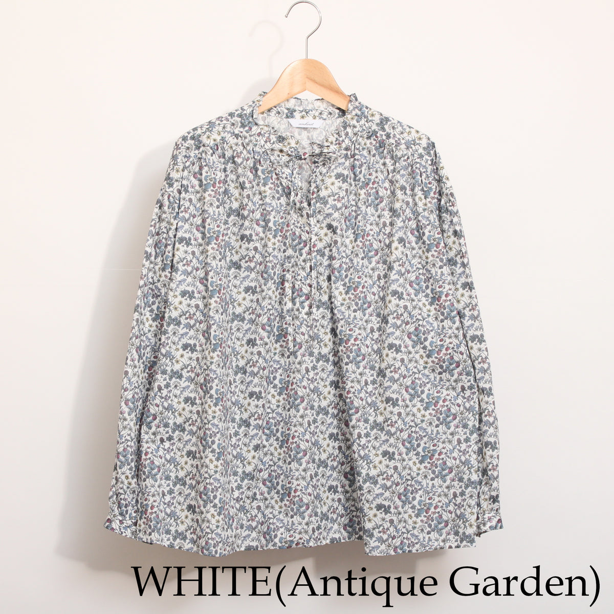 【吉祥寺本店限定商品】LIBERTYスタンドフリルギャザープルオーバー