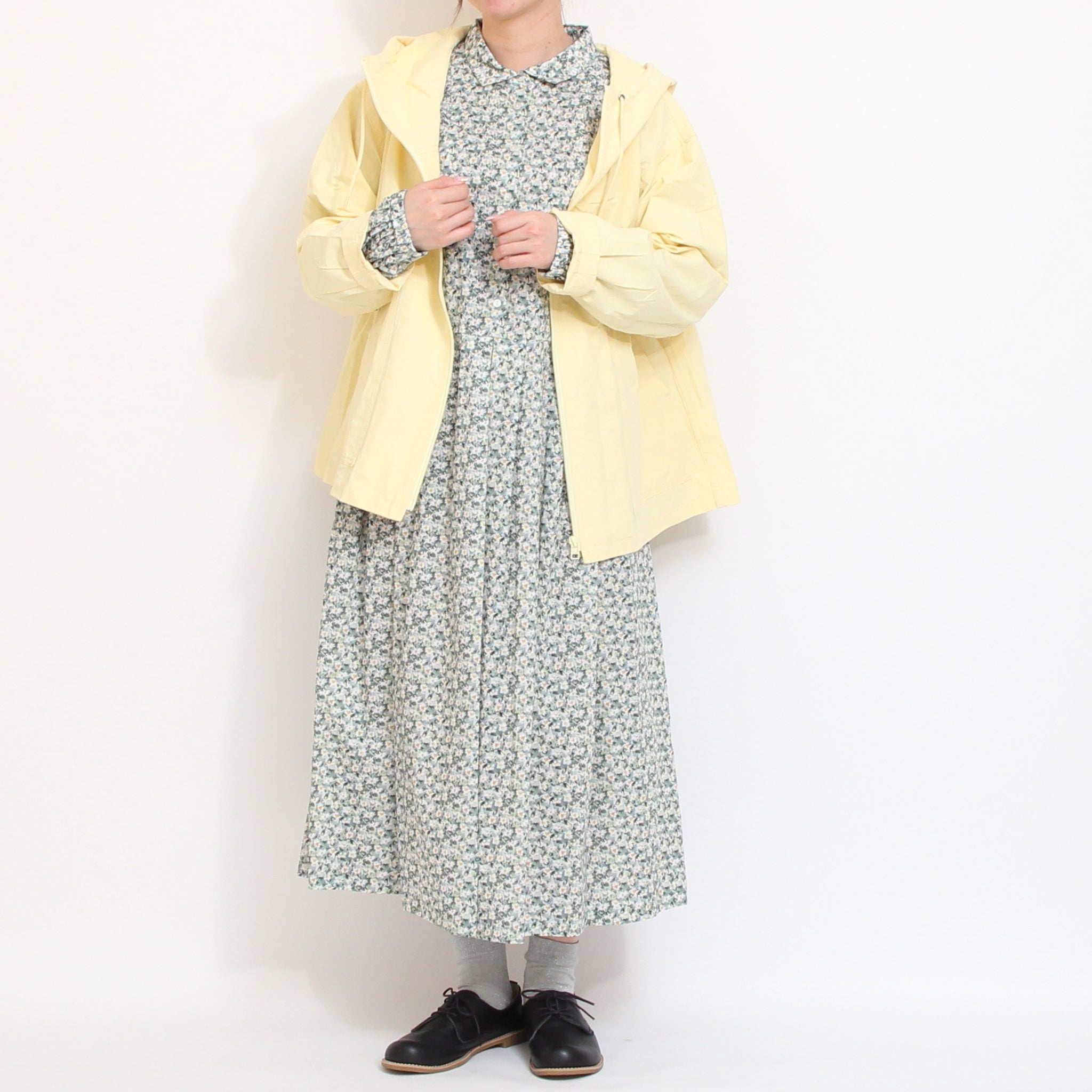 【30%OFF】【GREENラスト１点】リバティトップオープンワンピース(2603)