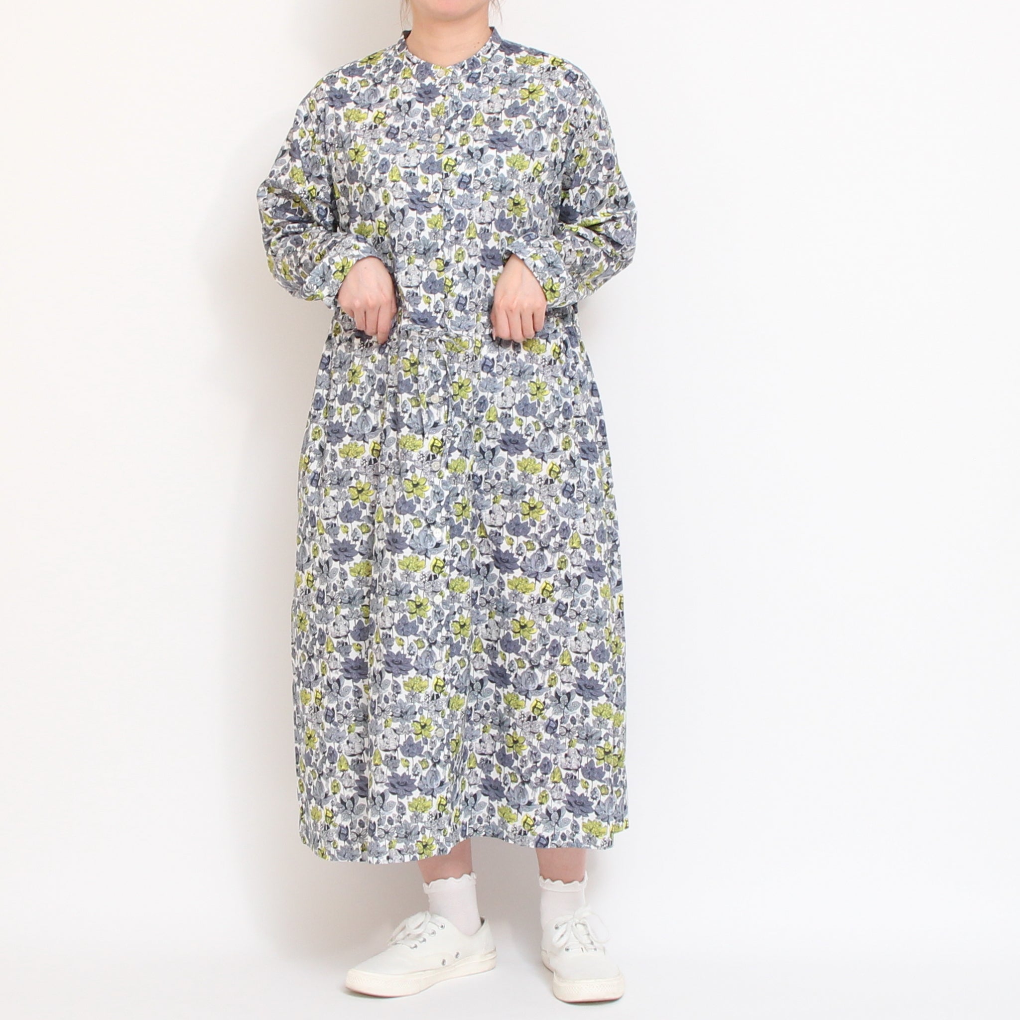 【期間限定20％OFF】【REDラスト１点】コットンリヨセル オールシーズンワンピース2604