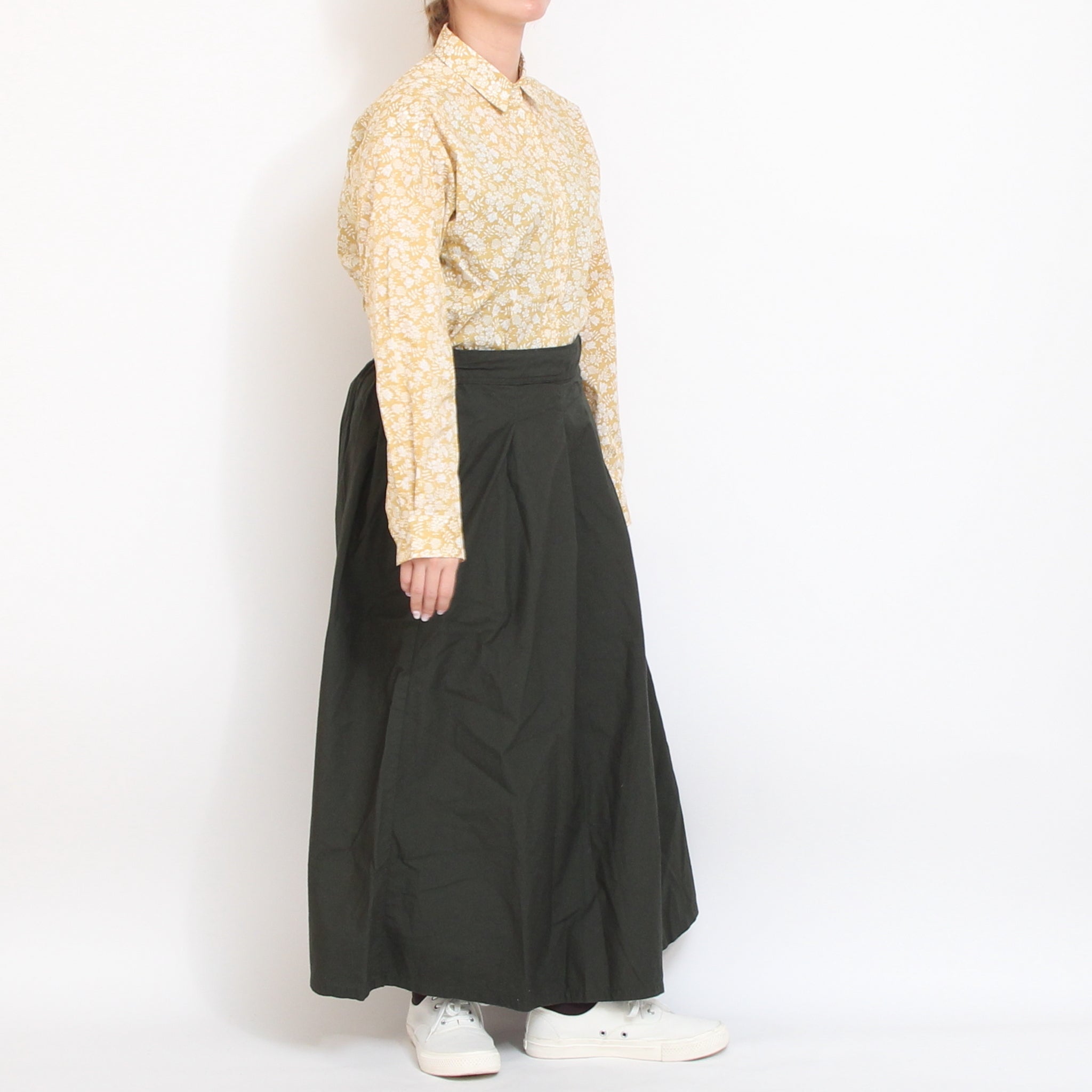 【20%OFF】【BLUE・SAXラスト1点ずつ】LIBERTYワイドレギュラーシャツ