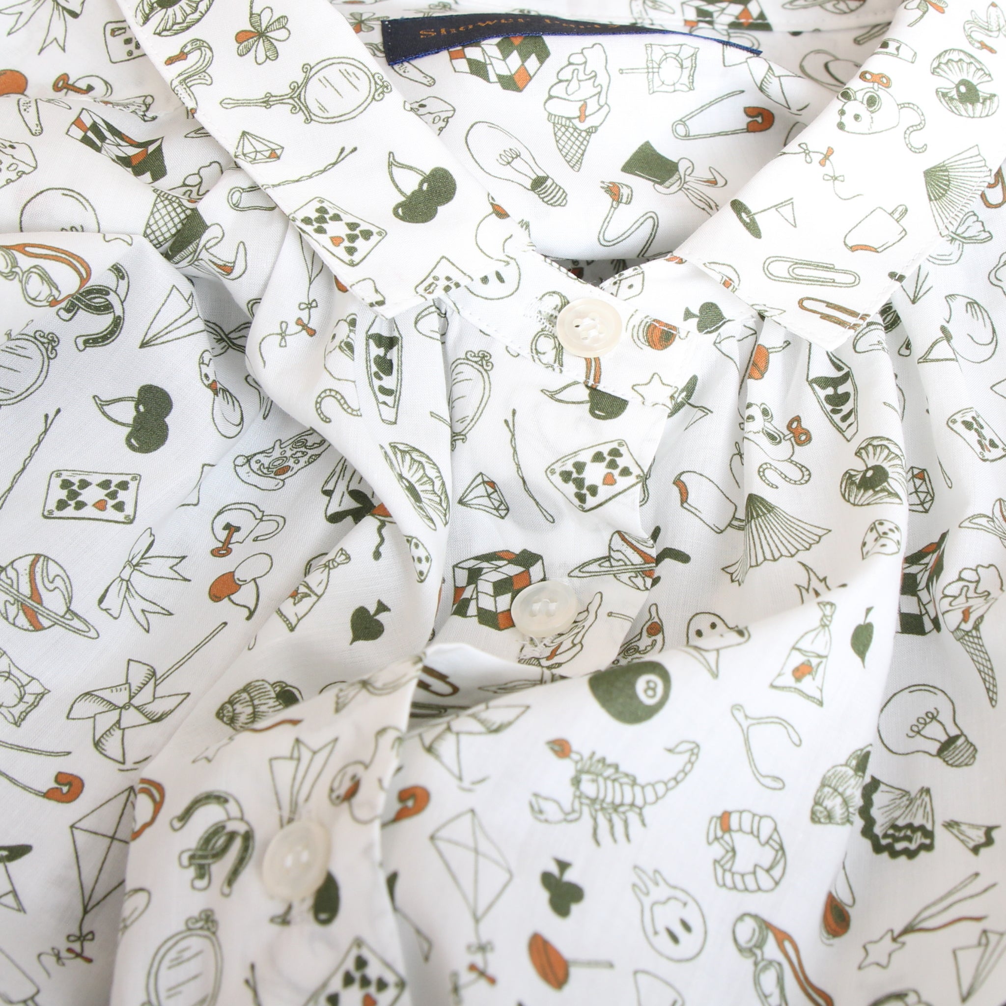【30%OFF】【KHAKIラスト1点】リバティAラインチュニック(2603)