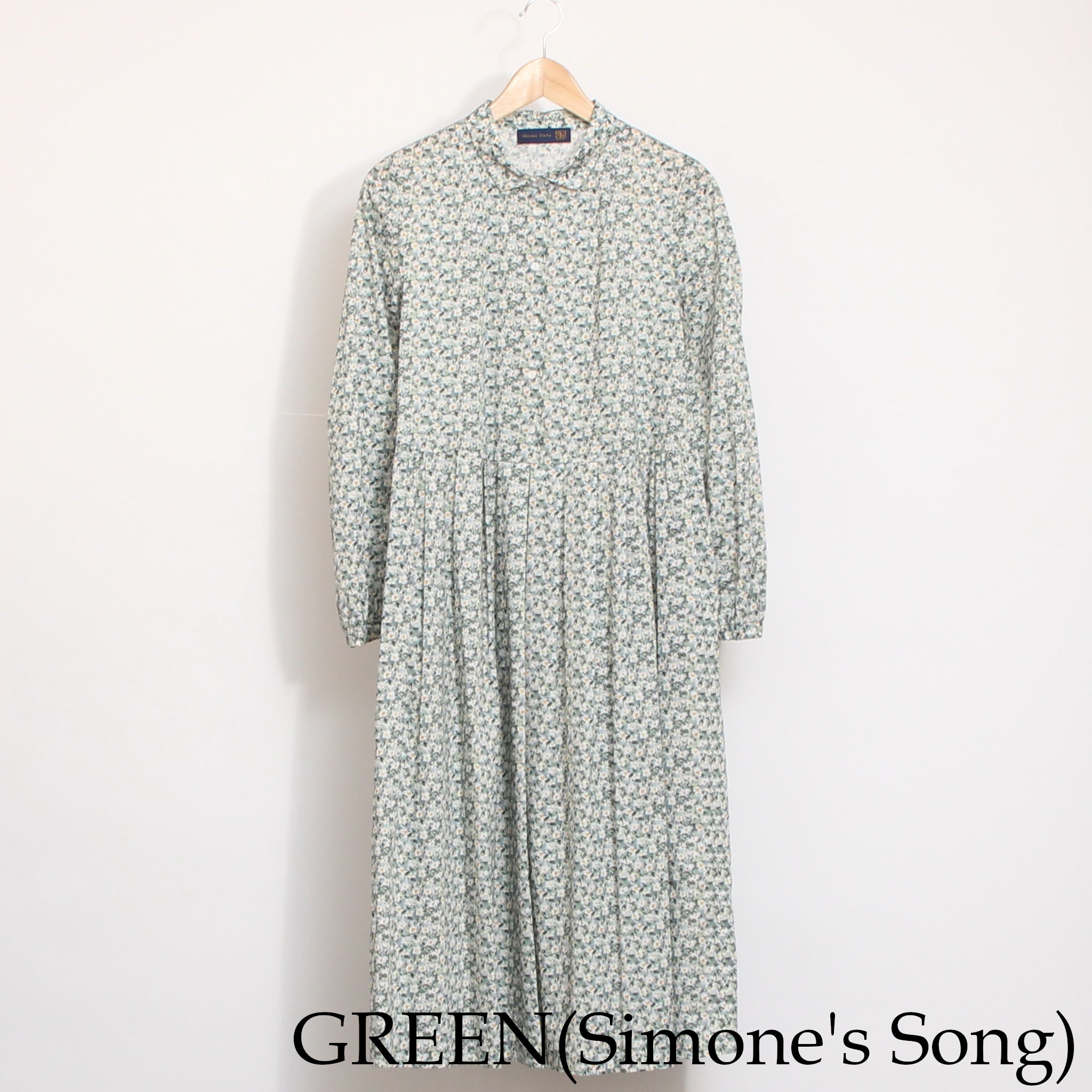 【30%OFF】【GREENラスト１点】リバティトップオープンワンピース(2603)