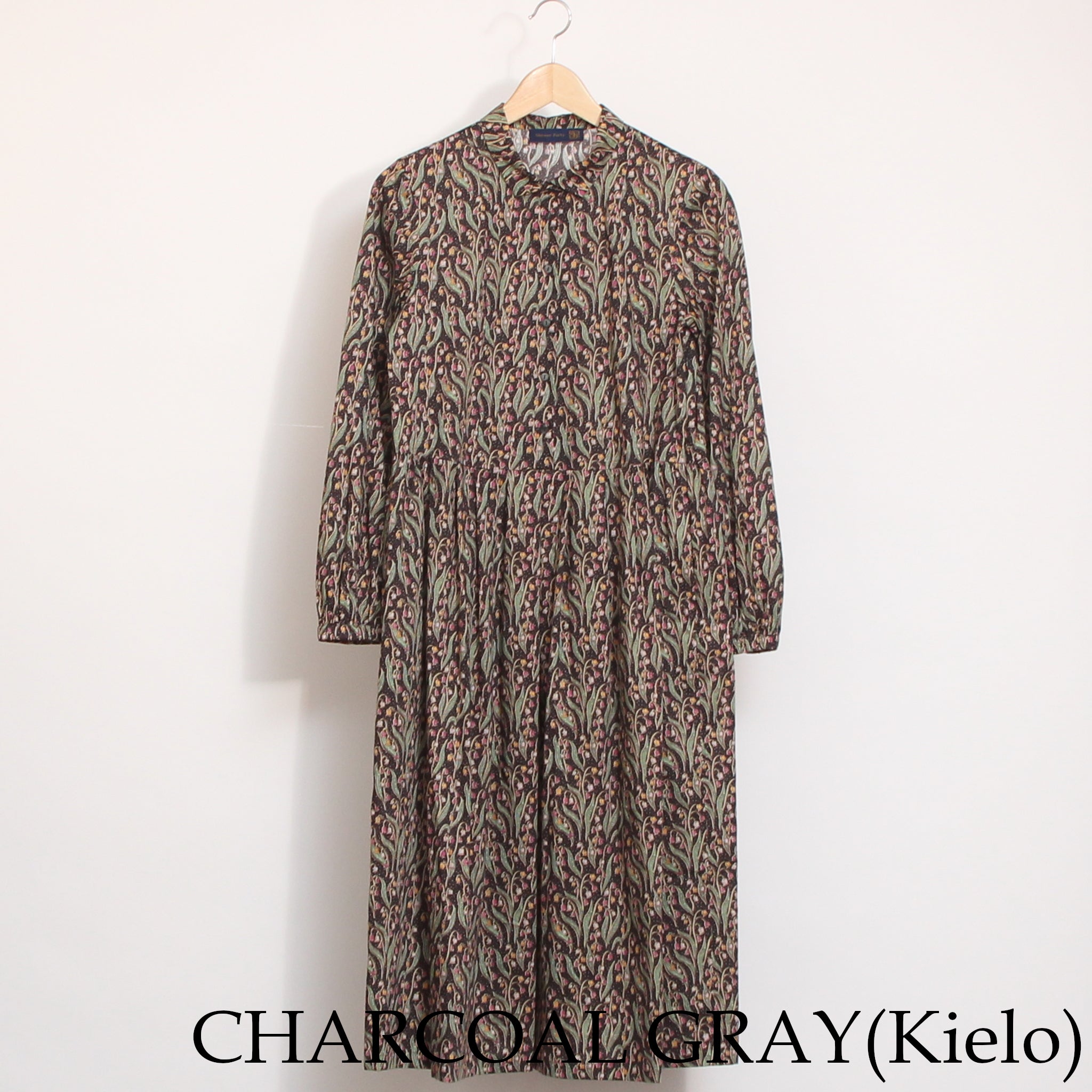 【30%OFF】【GREENラスト１点】リバティトップオープンワンピース(2603)