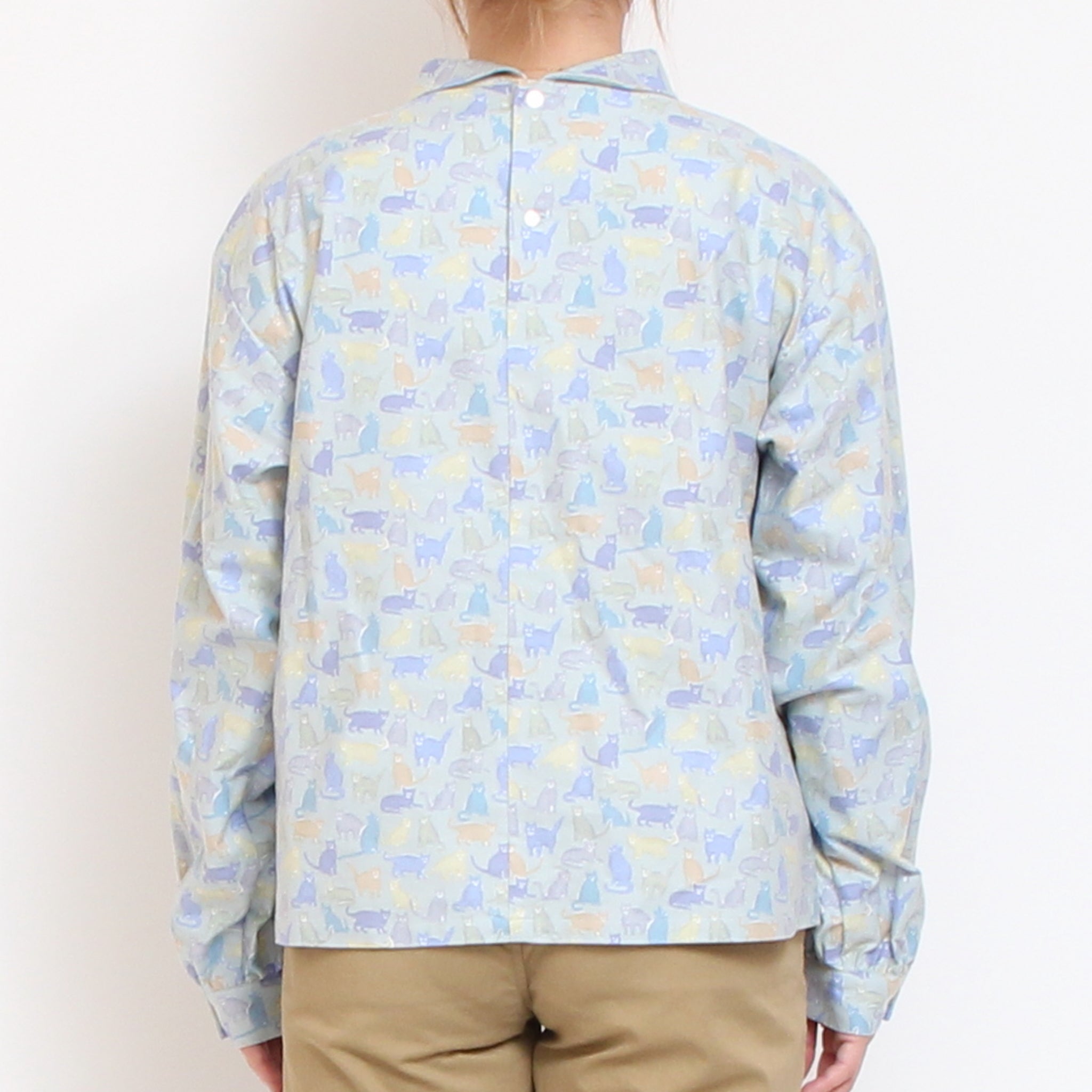 Cotton Flannelロールカラープルオーバー2601