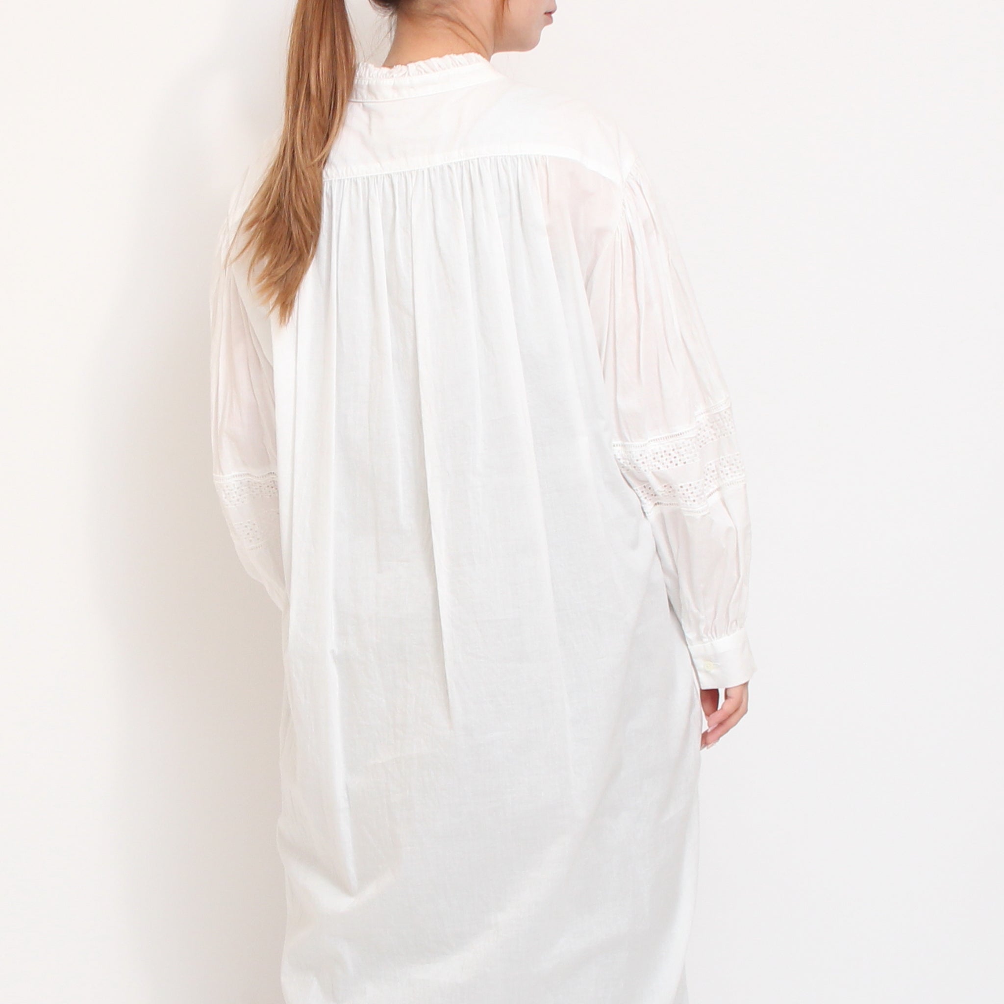 【30％OFF】【残り僅か】Midi Umiレースコンビフリルワンピース