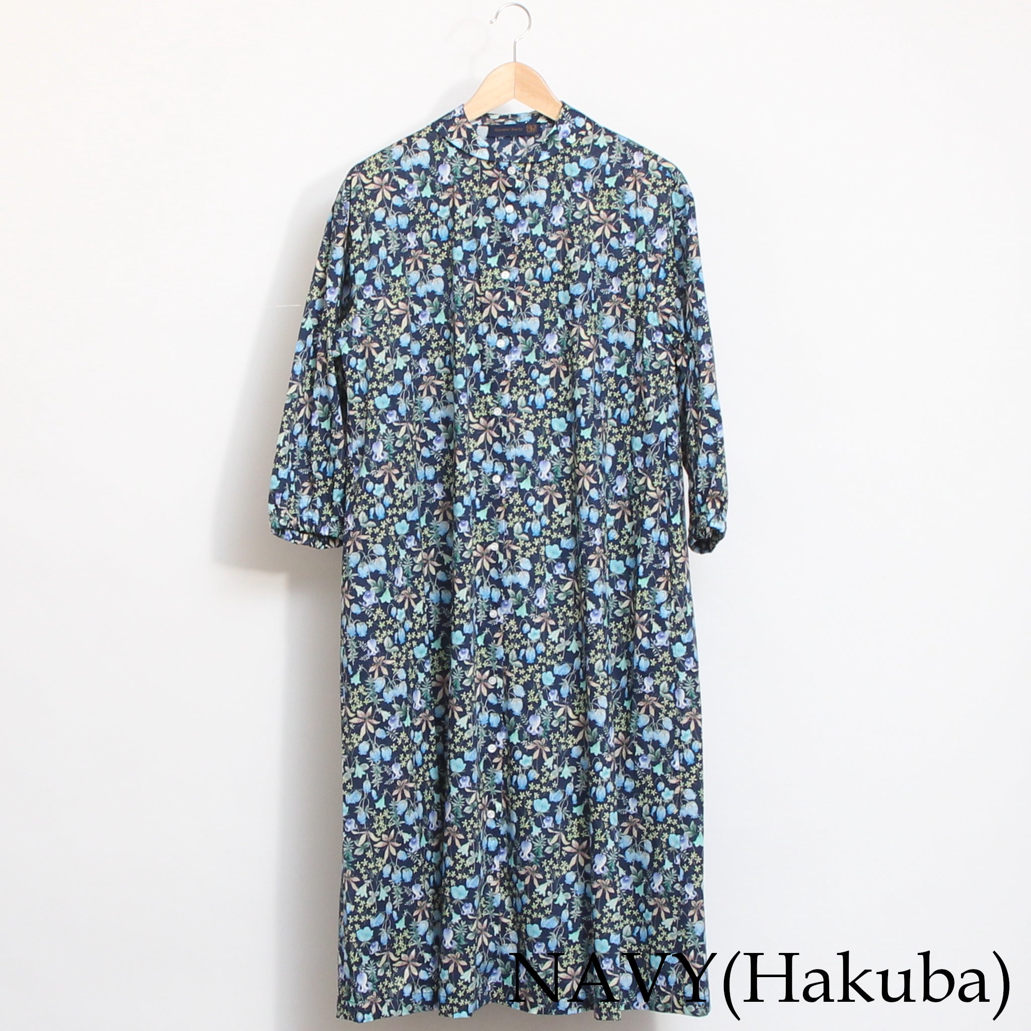 【20%OFF】【KHAKIラスト１点】リバティセーラーカラーフレアワンピース2603