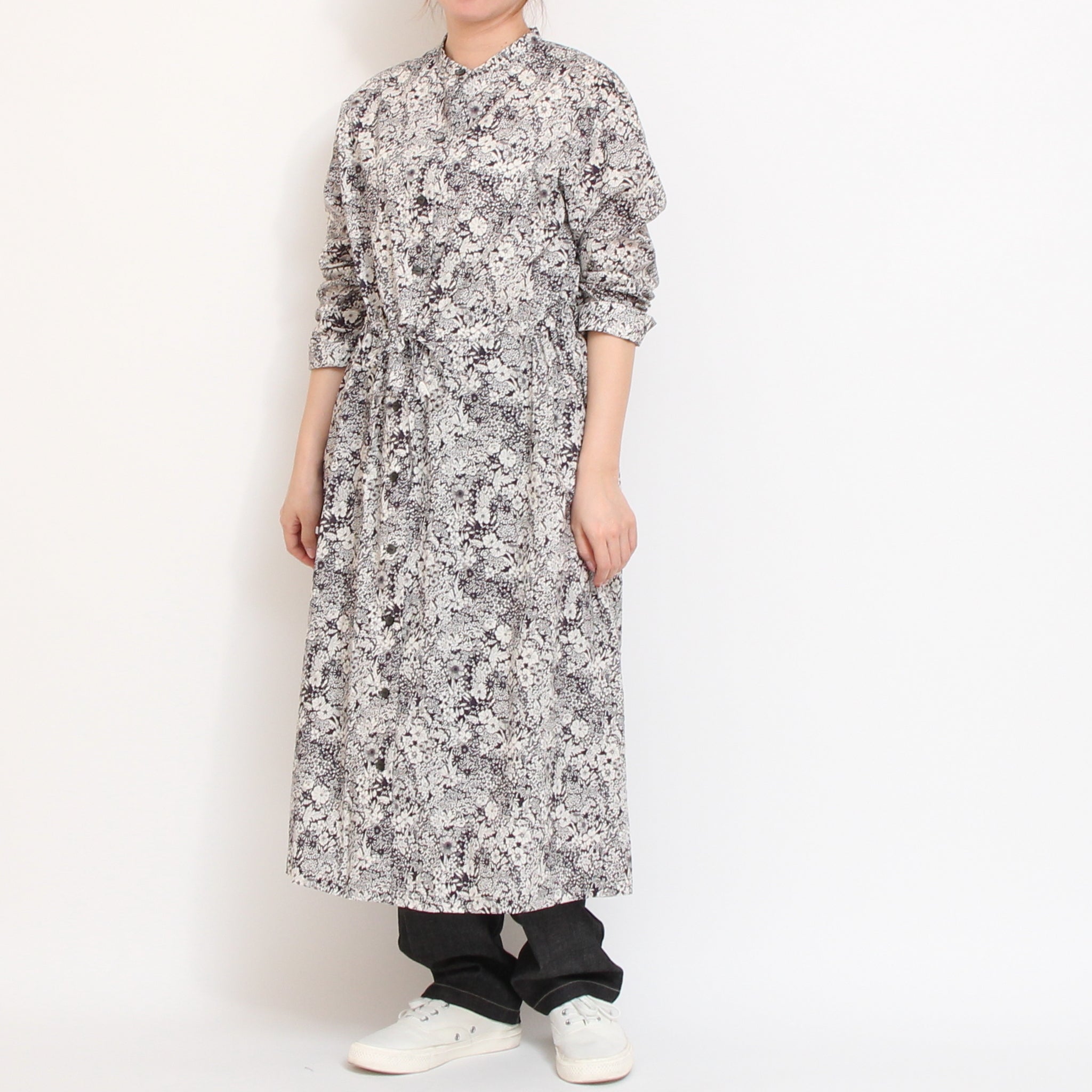 【期間限定20％OFF】【REDラスト１点】コットンリヨセル オールシーズンワンピース2604