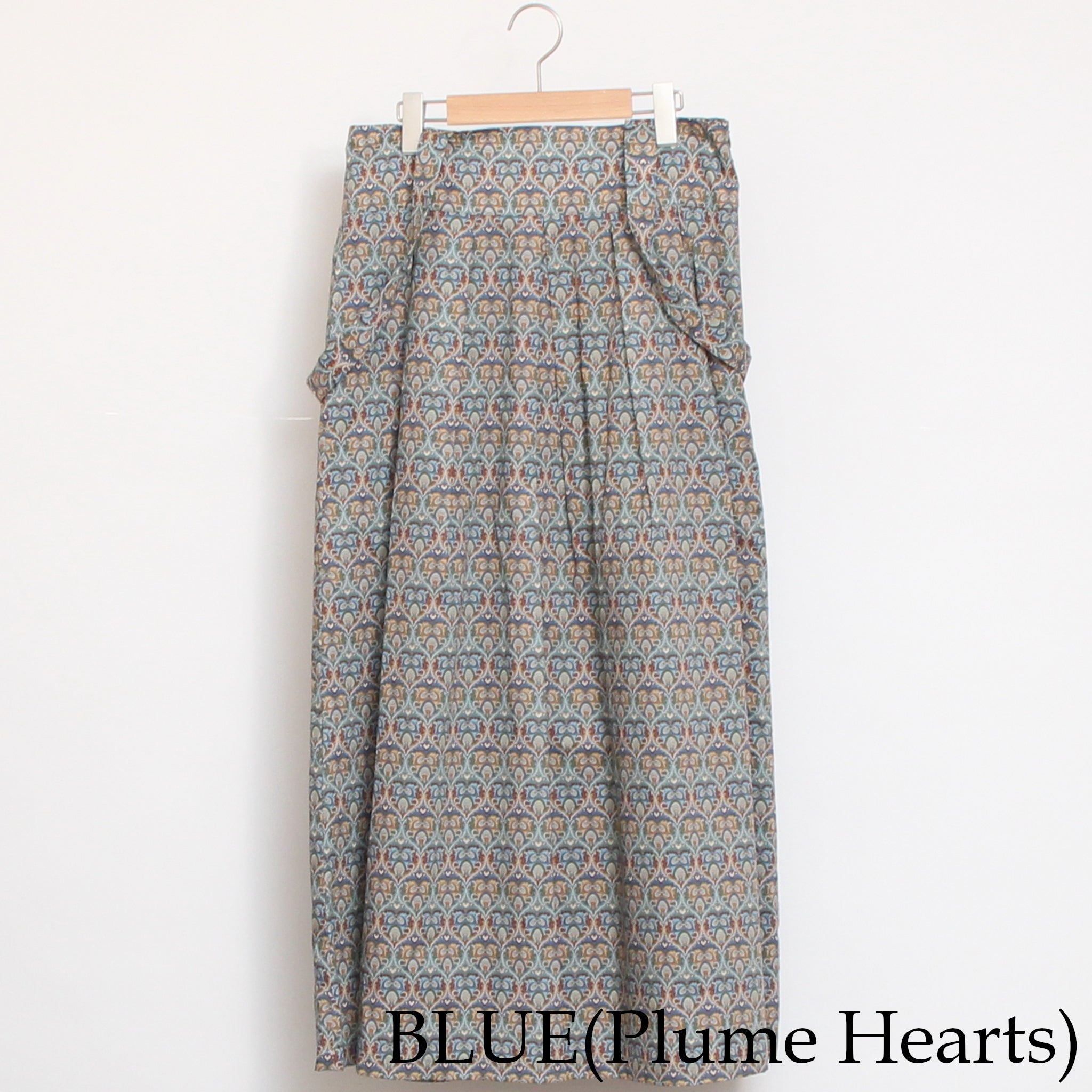【BLUEのみ ラスト１点】【本店限定商品】LIBERTYサスペンダースカート
