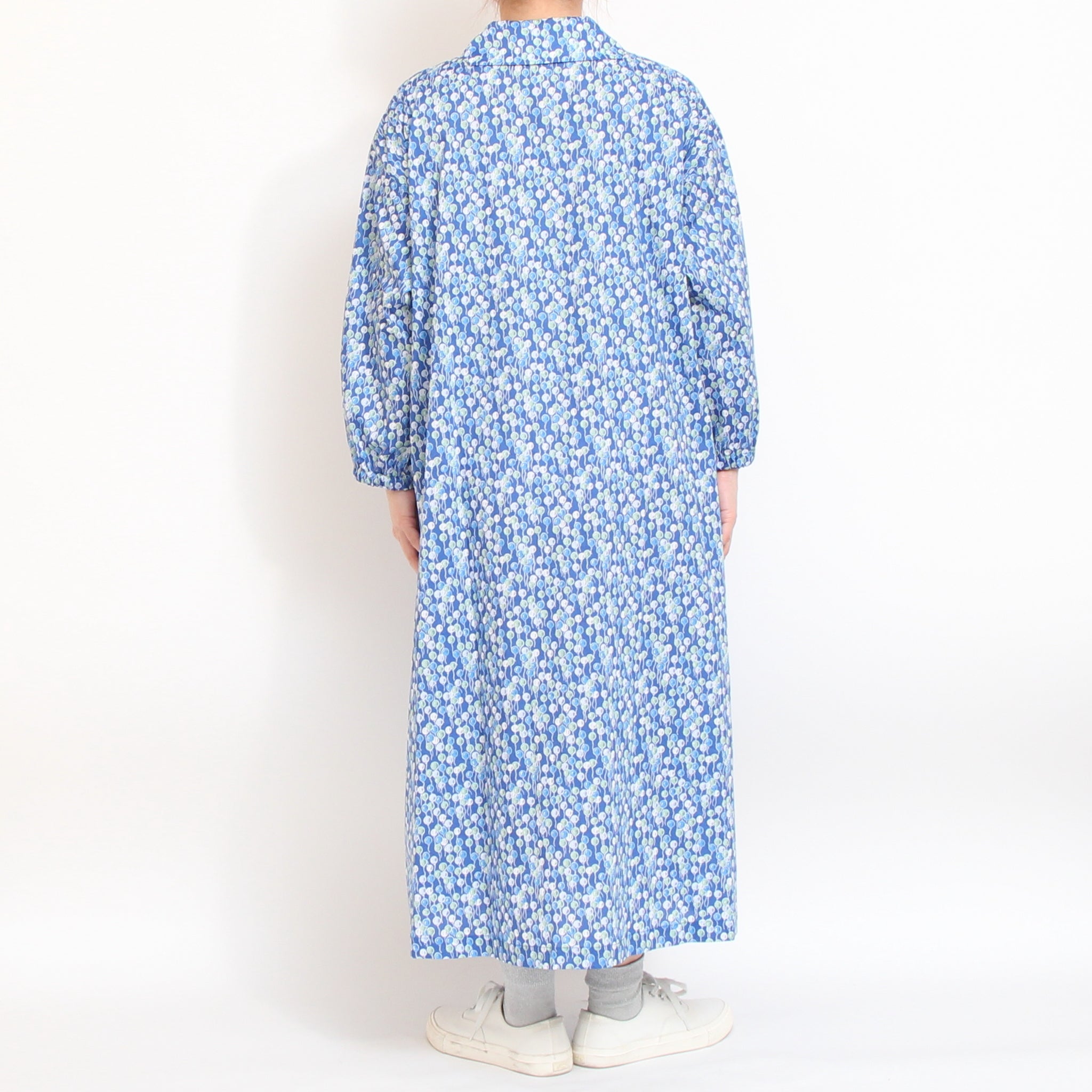 【20%OFF】【KHAKIラスト１点】リバティセーラーカラーフレアワンピース2603