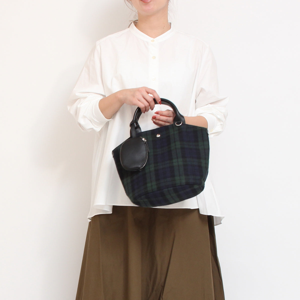 Cachelie CHECKトートバッグ