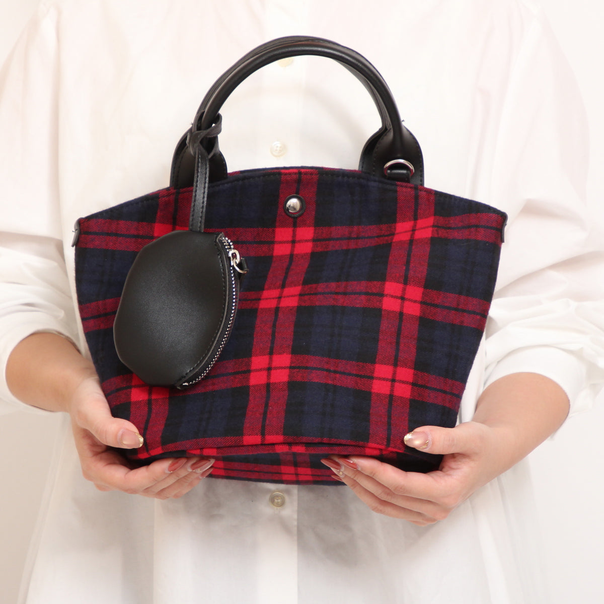 Cachelie CHECKトートバッグ