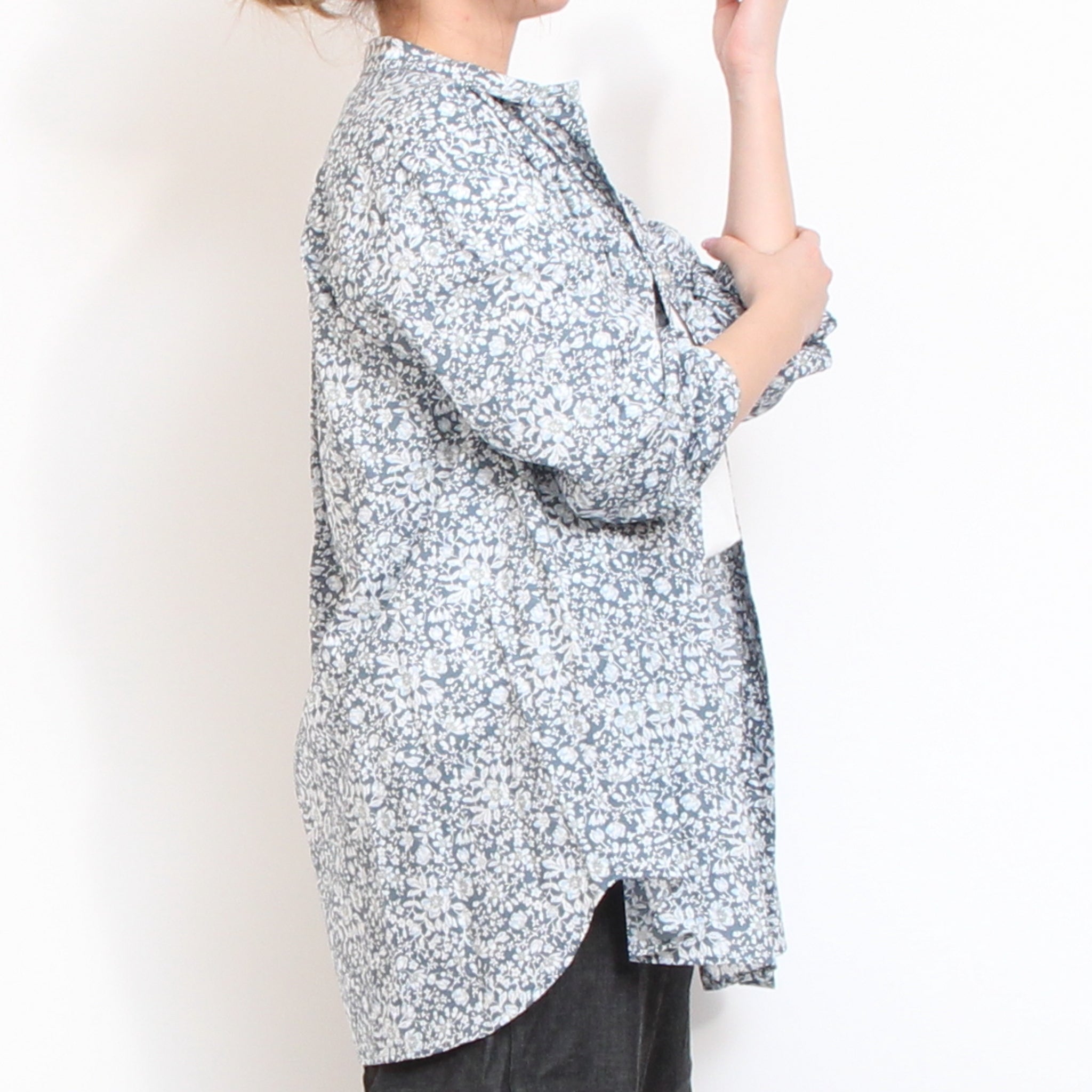 【30%OFF】【NAVYラスト1点】リバティAラインチュニック(2603)