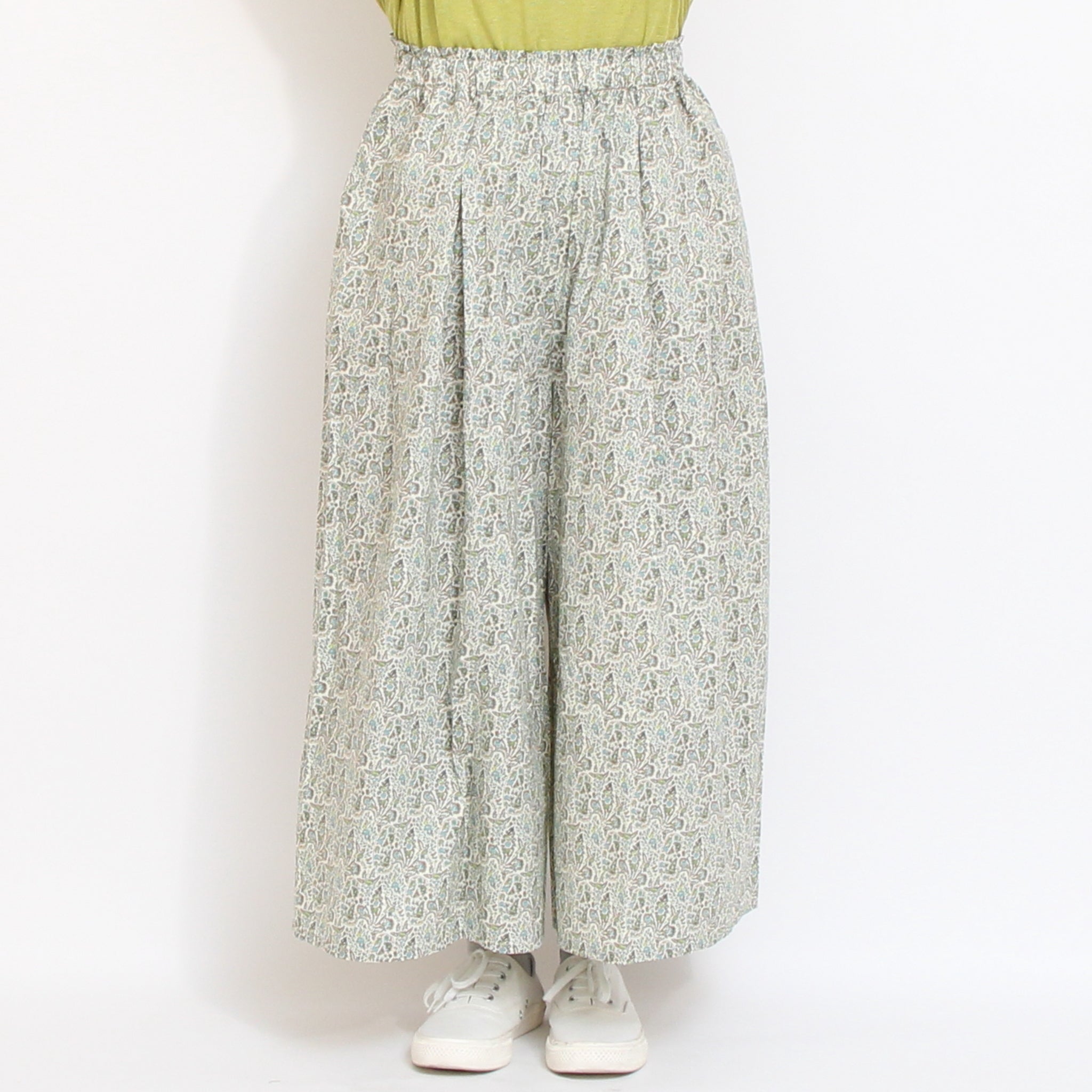 【期間限定15％OFF】【NAVYのみラスト1点・本店限定商品】 リバティスカート風パンツ(2604)